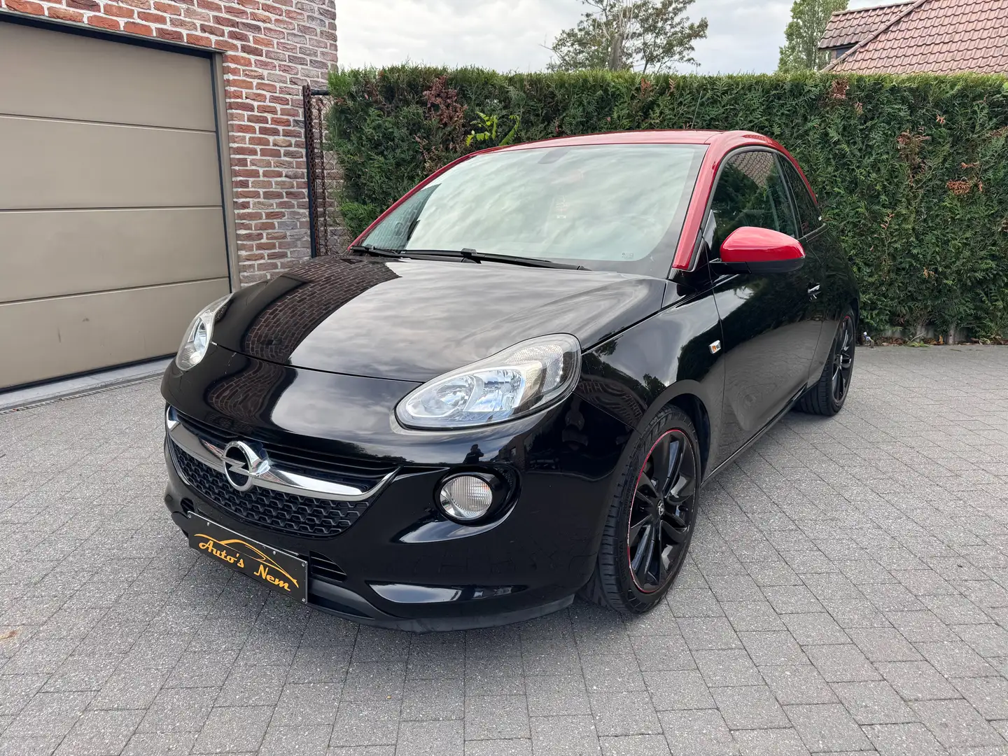 Opel Adam Adam 1.0 Start/Stop Unlimited,GARANTIE,AIRCO,CRUIS Zwart - 1