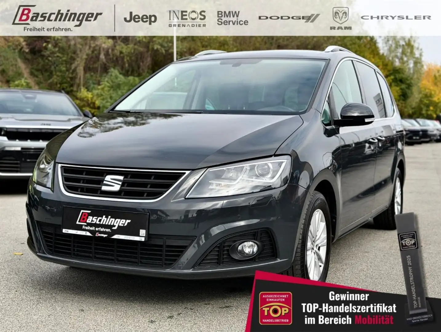 SEAT Alhambra Executive 1,4 TSI DSG Grau - 1