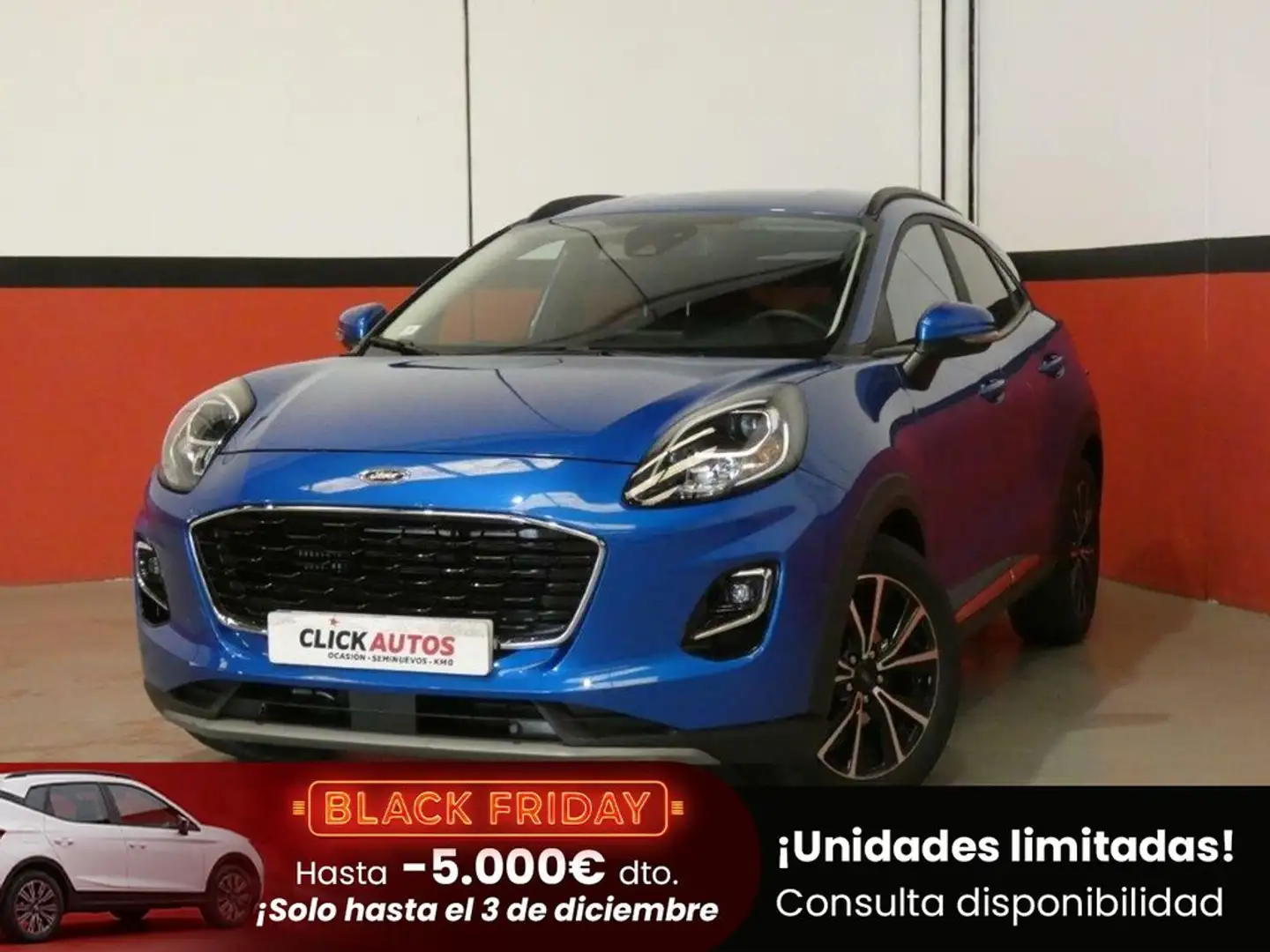 Ford Puma 1.0 Ecoboost 125CV MHEV Titanium Azul - 1