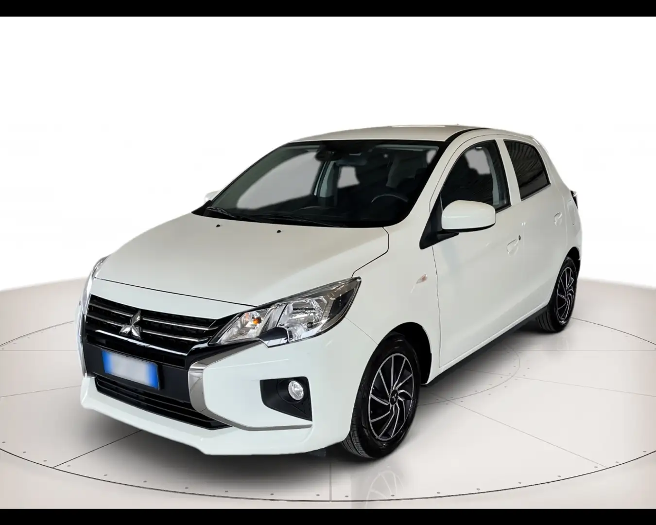 Mitsubishi Space Star 1.2 Invite radio Blanc - 1
