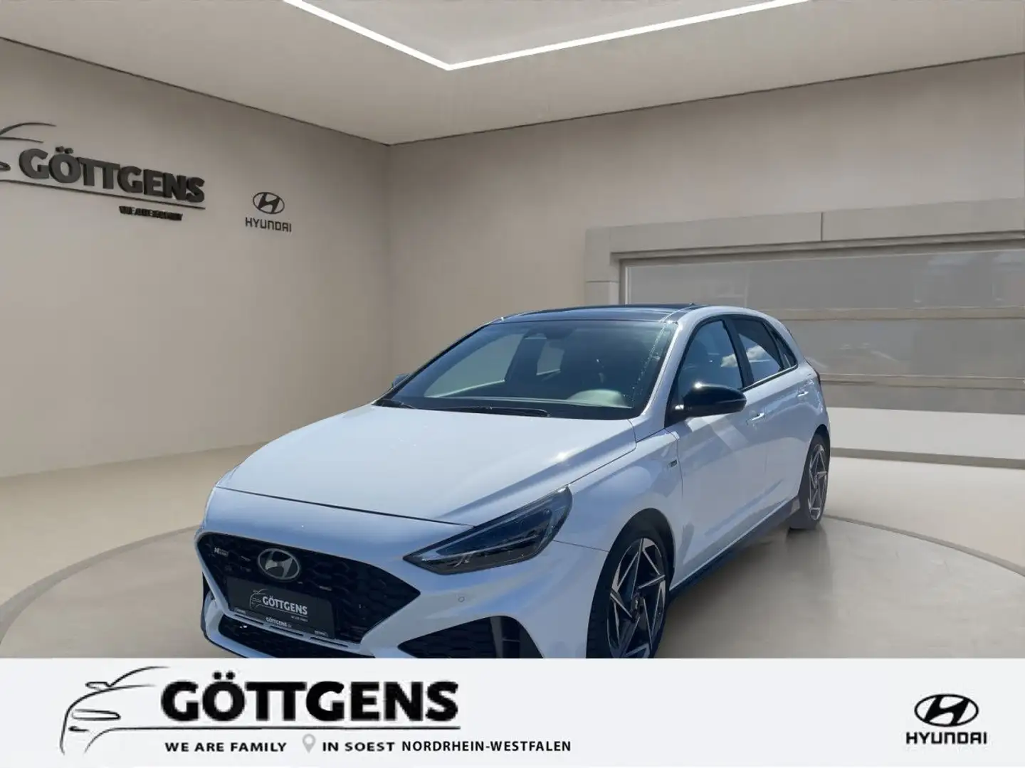 Hyundai i30 1.5 T-GDI 48V N LINE PANO SITZ-PAKET NAVI LED Weiß - 1