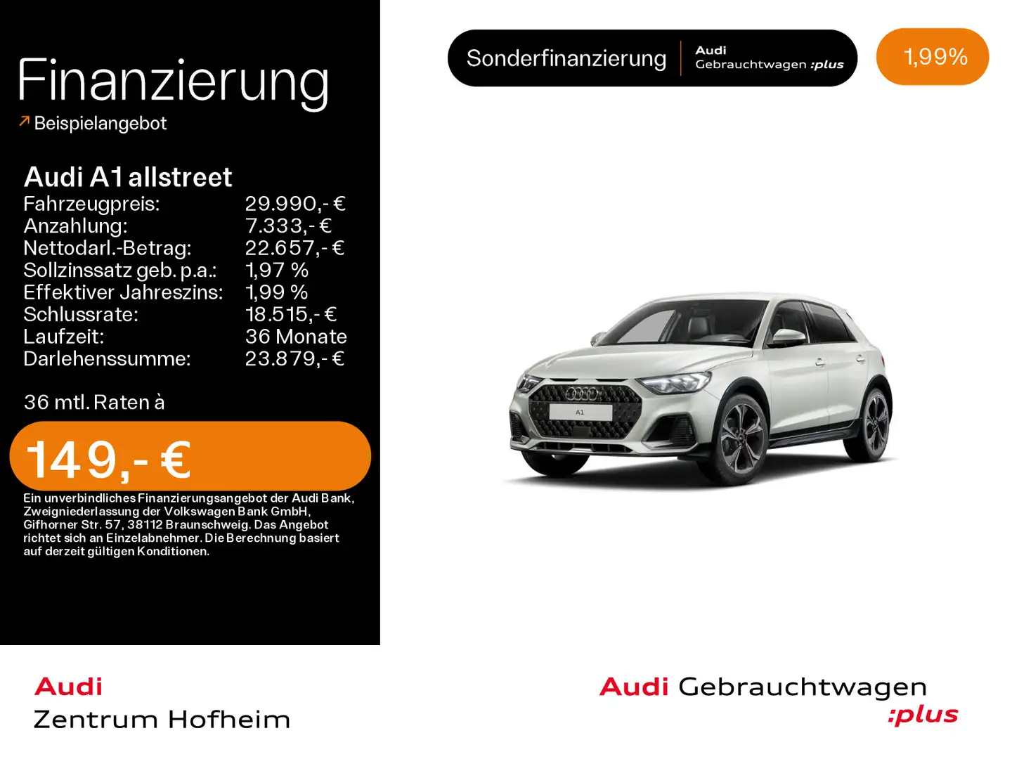 Audi A1 35 TFSI S line S tro*LED*Virtual*Na Silber - 1