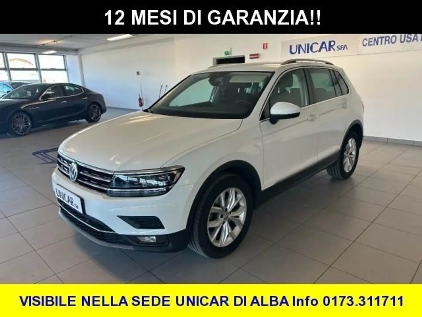 Volkswagen Tiguan Tiguan 2.0 tdi Advanced 4motion 150cv dsg Bianco - 2