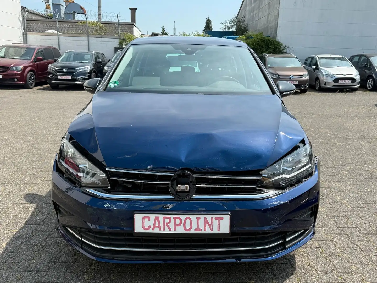 Volkswagen Golf Sportsvan VII IQ.DRIVE KLIMA/SHZ/PDC/ALU Modrá - 2