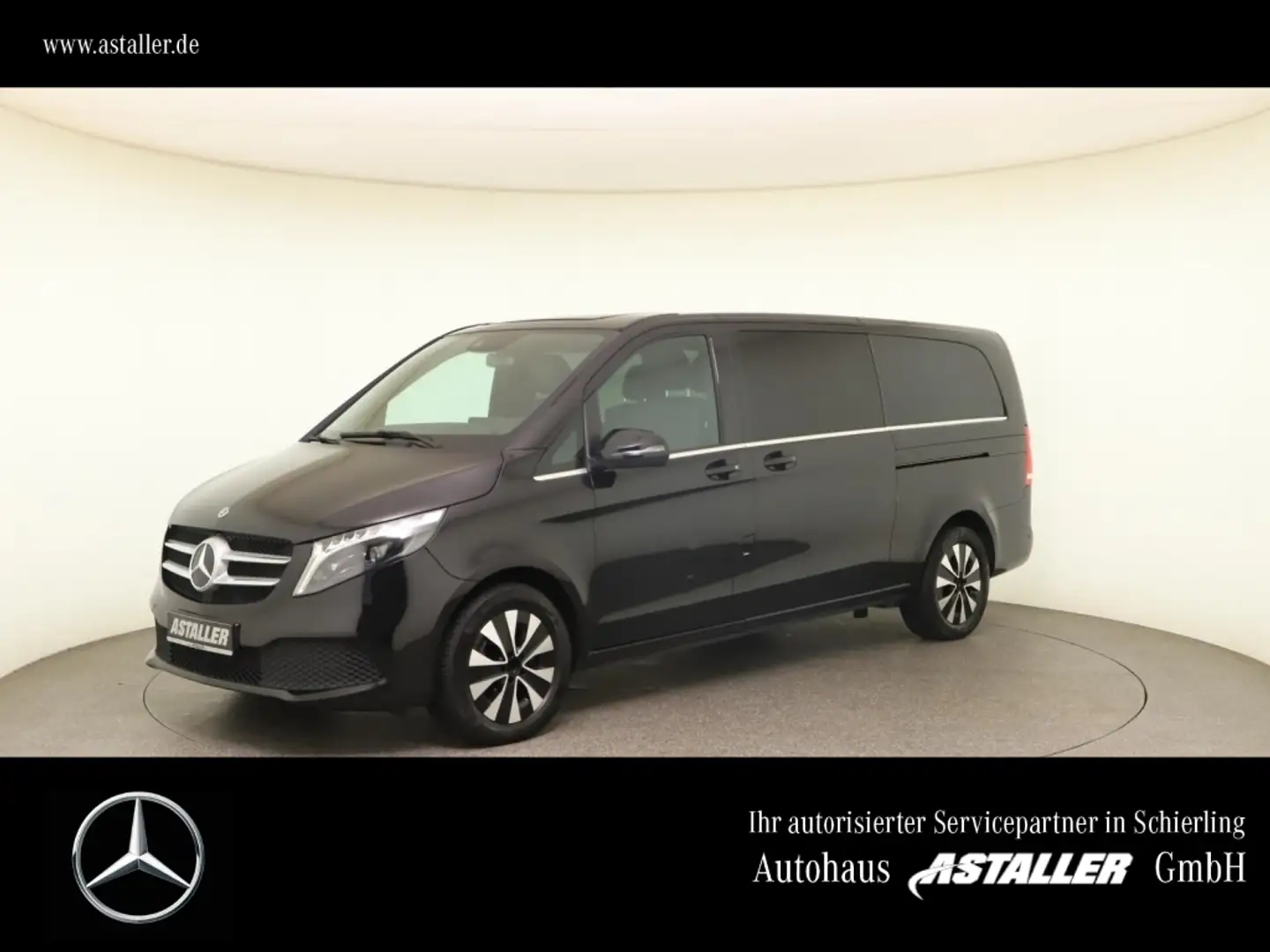 Mercedes-Benz V 300 d 4M Avantgarde XL Extralang L3 LED+KAM+8S Schwarz - 1
