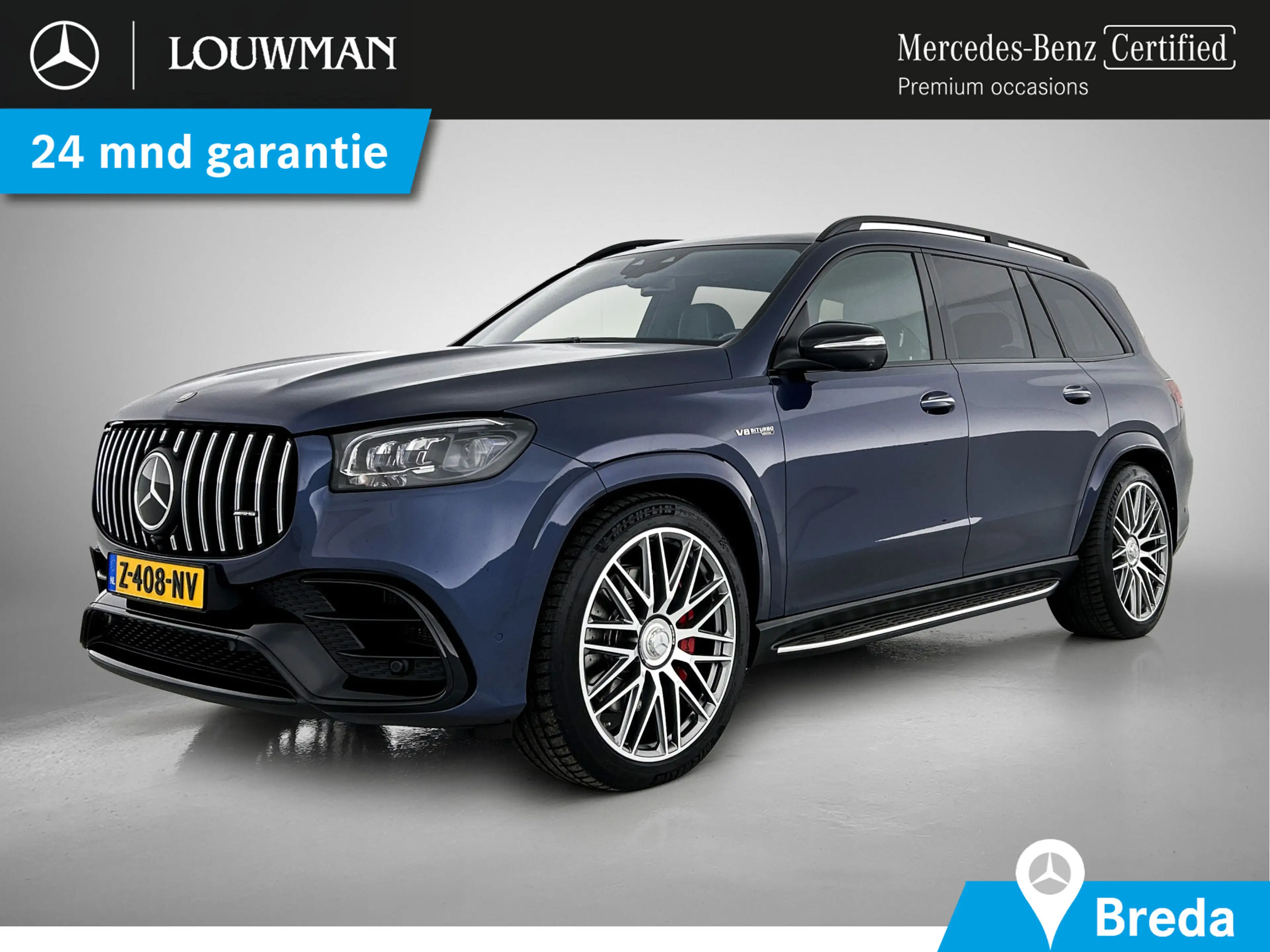 Mercedes-Benz GLS 63 AMG 4MATIC+ | Panoramadak | Alarm | Memory stoelen | 3