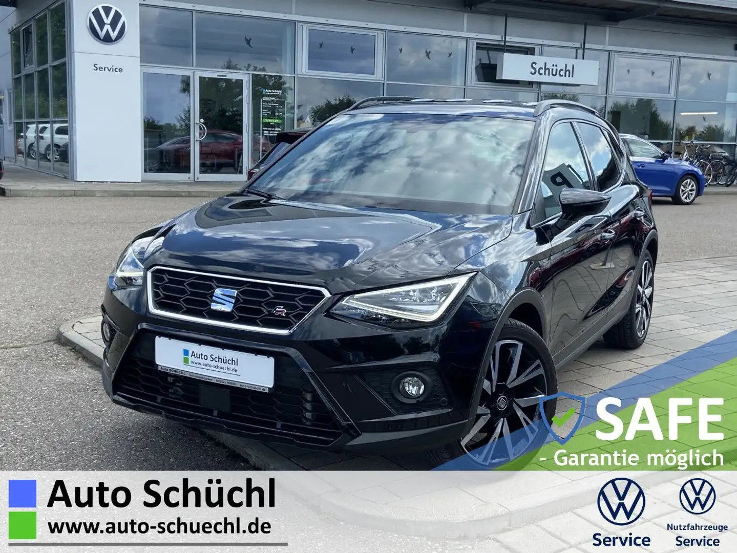 SEAT Arona 1.5 TSI DSG FR-LINE 18"+NAVI+LED+FULL-LINK Schwarz - 1
