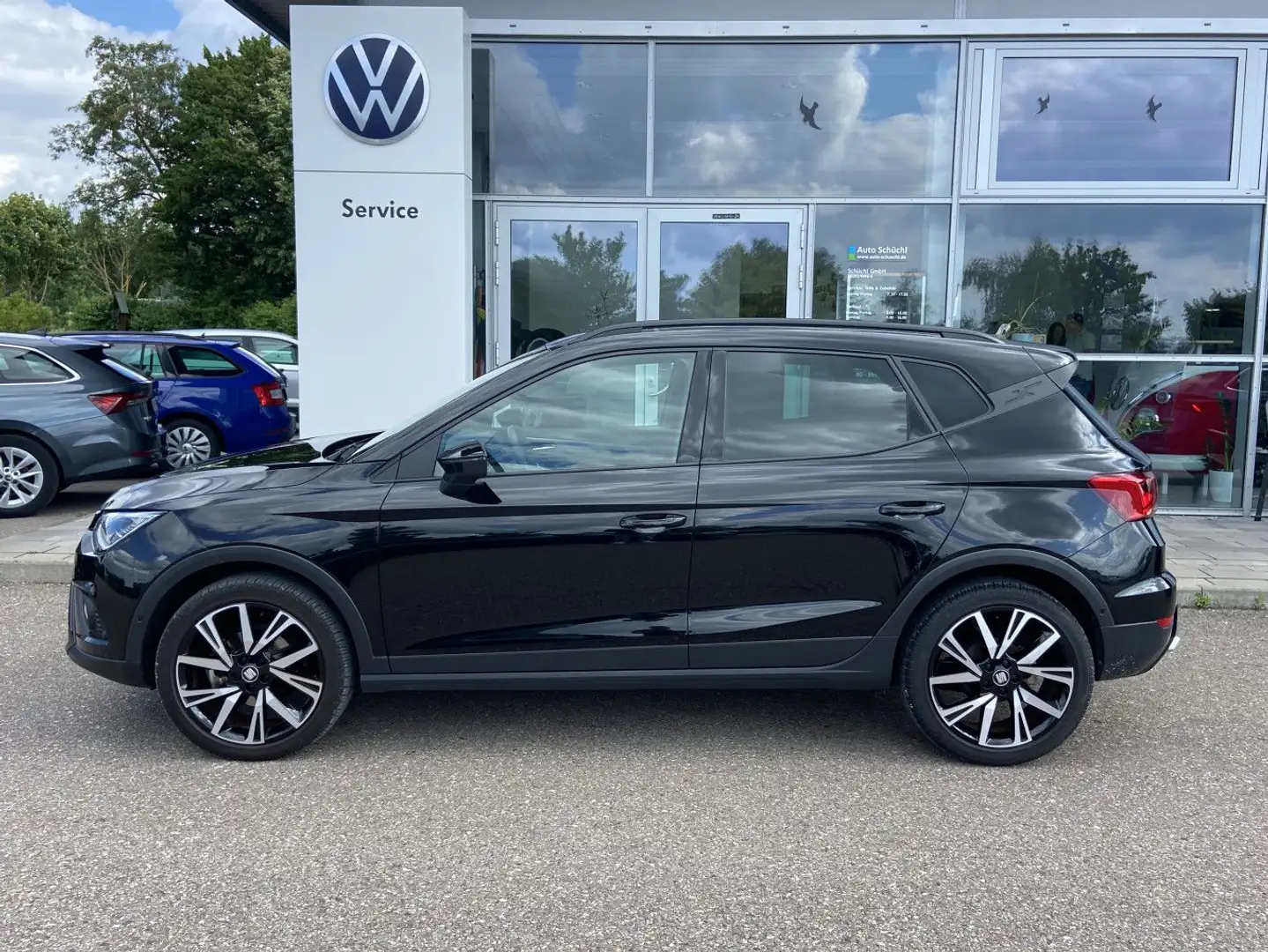SEAT Arona 1.5 TSI DSG FR-LINE 18"+NAVI+LED+FULL-LINK Schwarz - 2