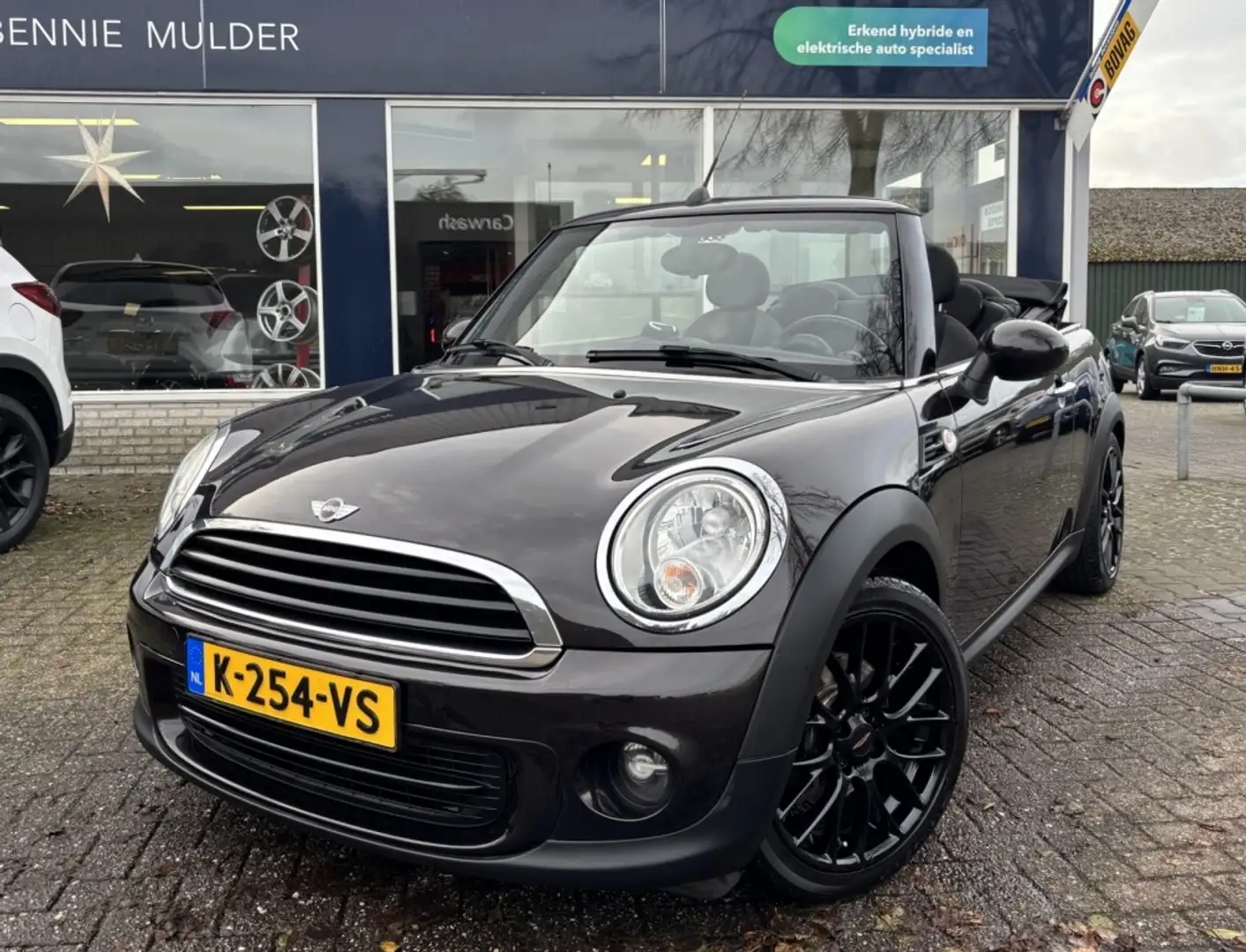 MINI One Cabrio 1.6 AIRCO / LM VELGEN / CRUISE CONTR. Brun - 1