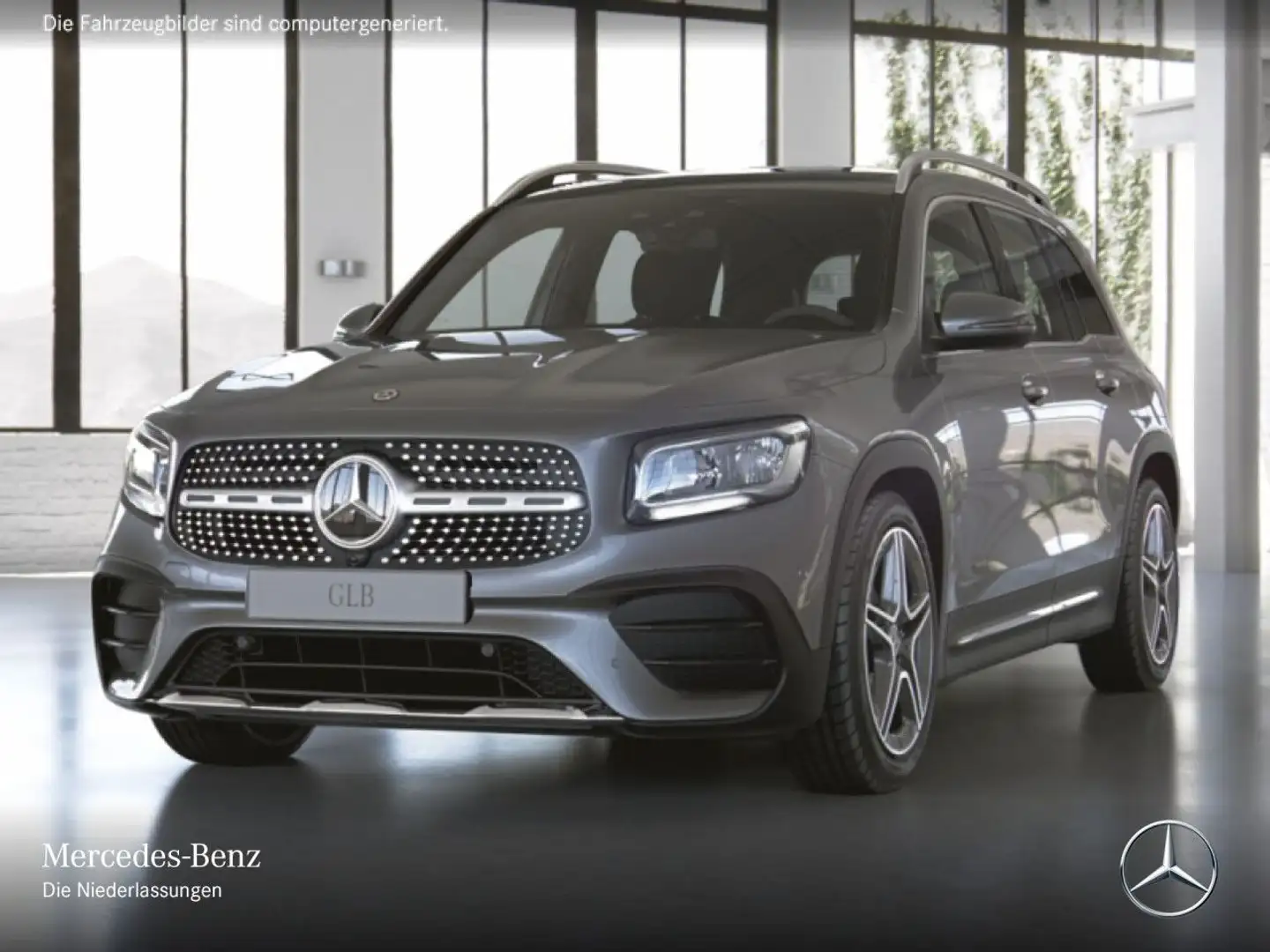 Mercedes-Benz GLB 250 4M AMG+PANO+KAMERA+8G Grau - 2