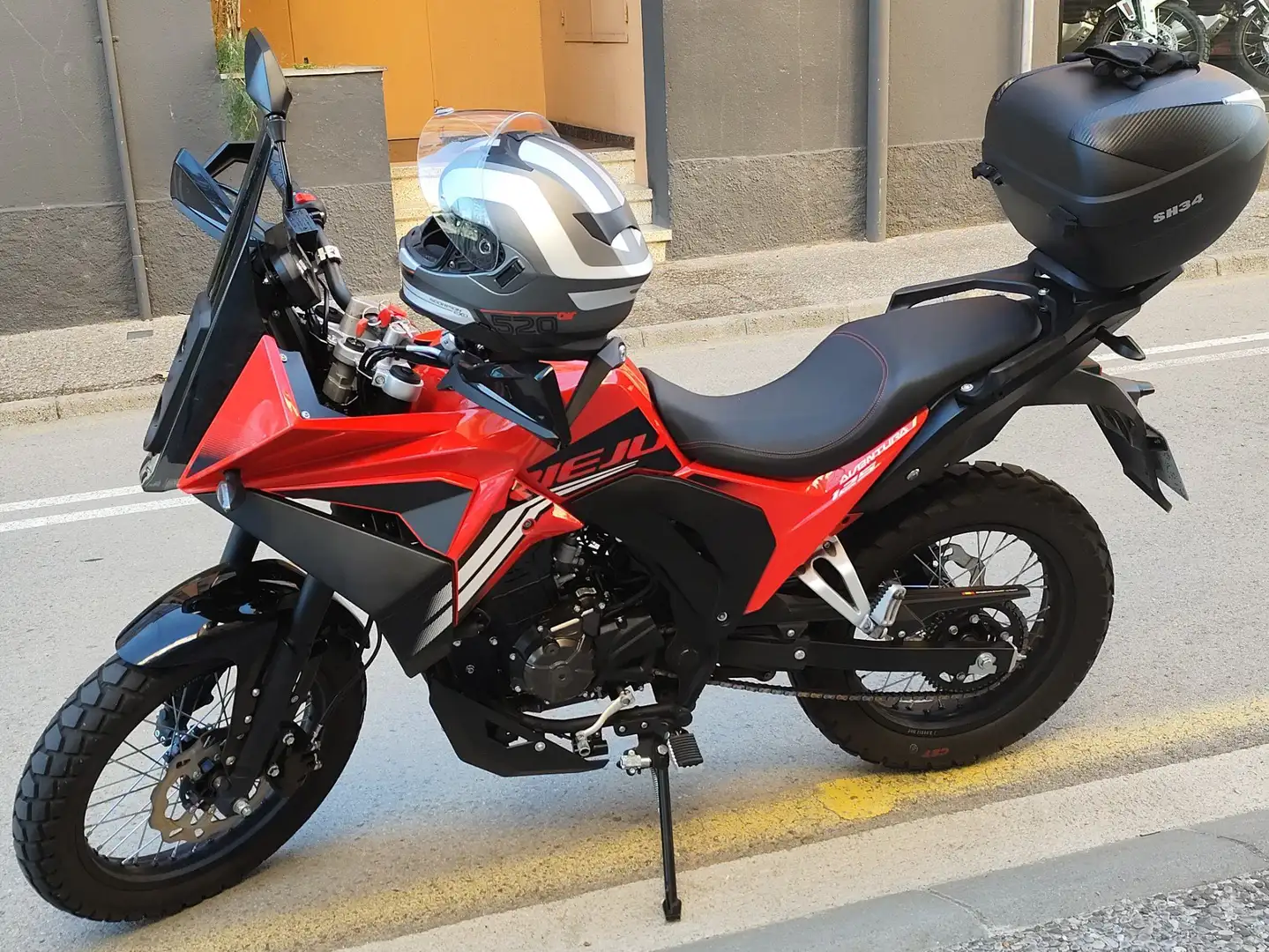 Rieju Aventure 125 Rojo - 1