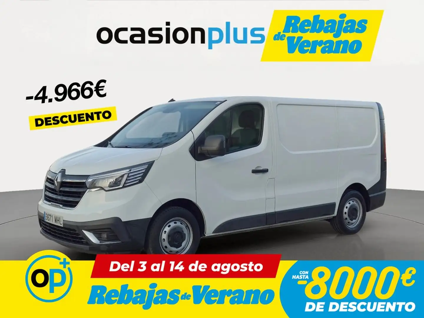 Renault Trafic Furgón L1H1 BluedCi 96kW Blanco - 1