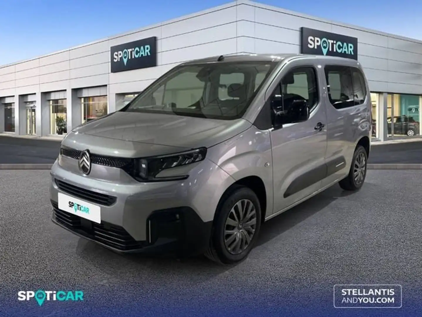 Citroen Berlingo Talla M BlueHDi 100 S&S Plus Gris - 1