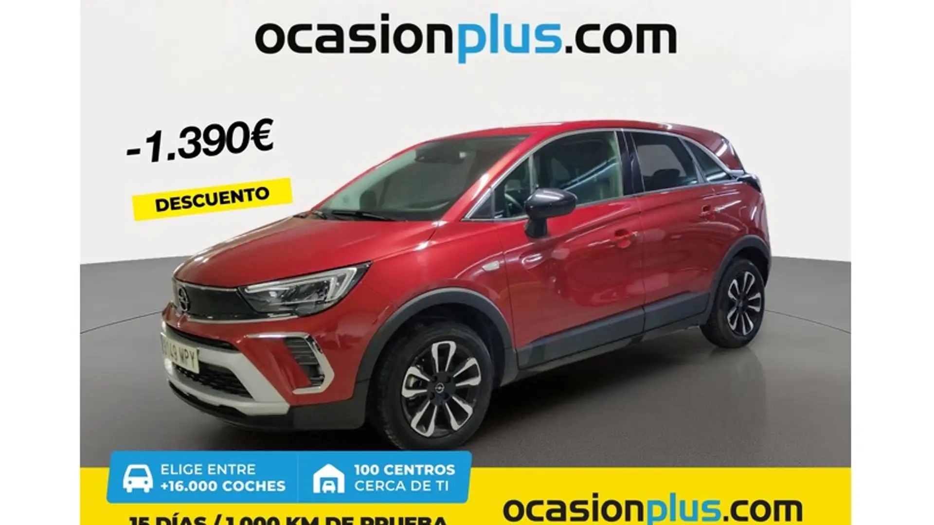 Opel Crossland 1.2 S&S Elegance Pack 110 Rojo - 1
