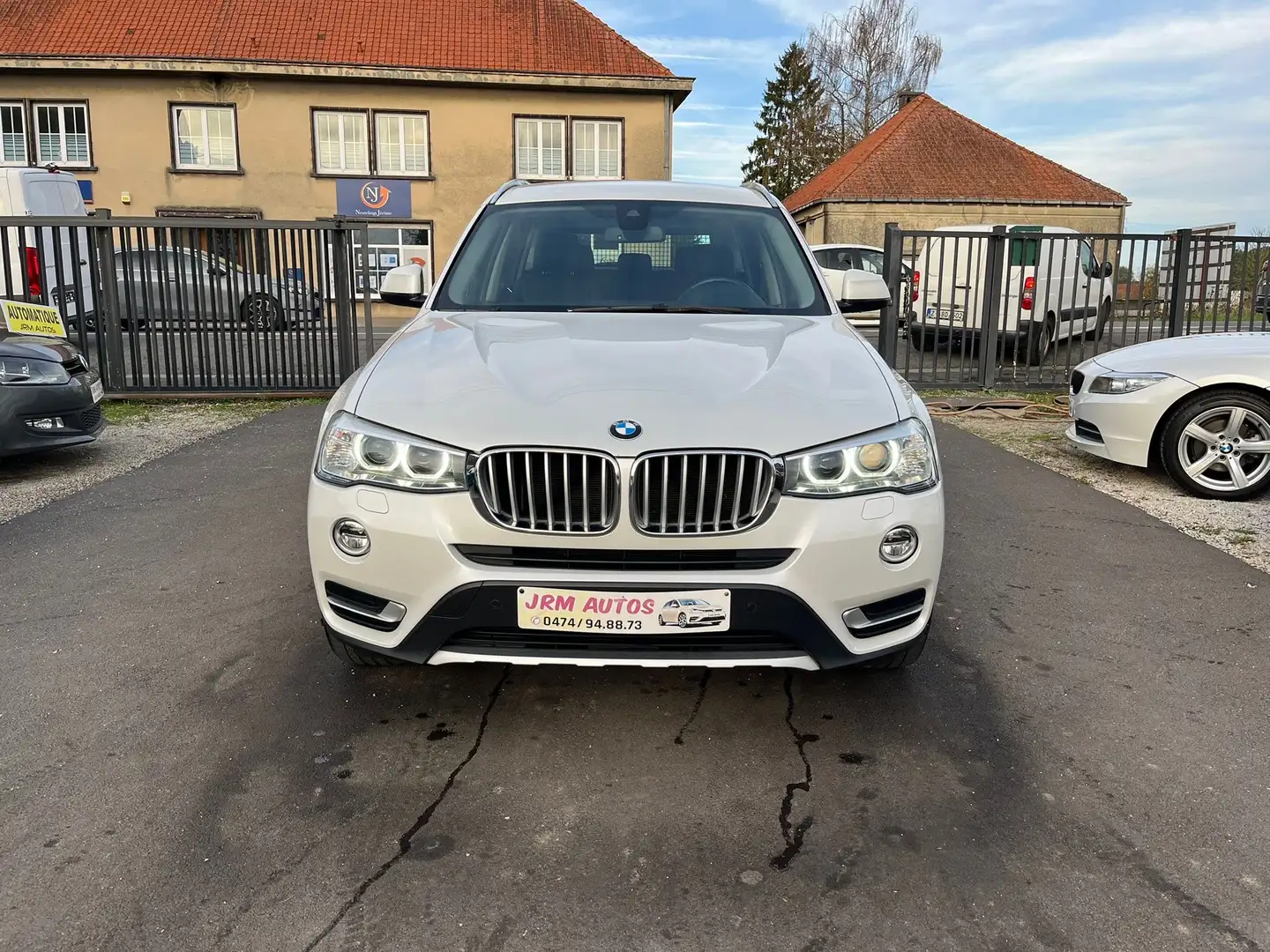 BMW X3 2.0d AUTOMATIQUE sDrive18d *GPS/XENON/CAPTEURS ** Blanc - 2