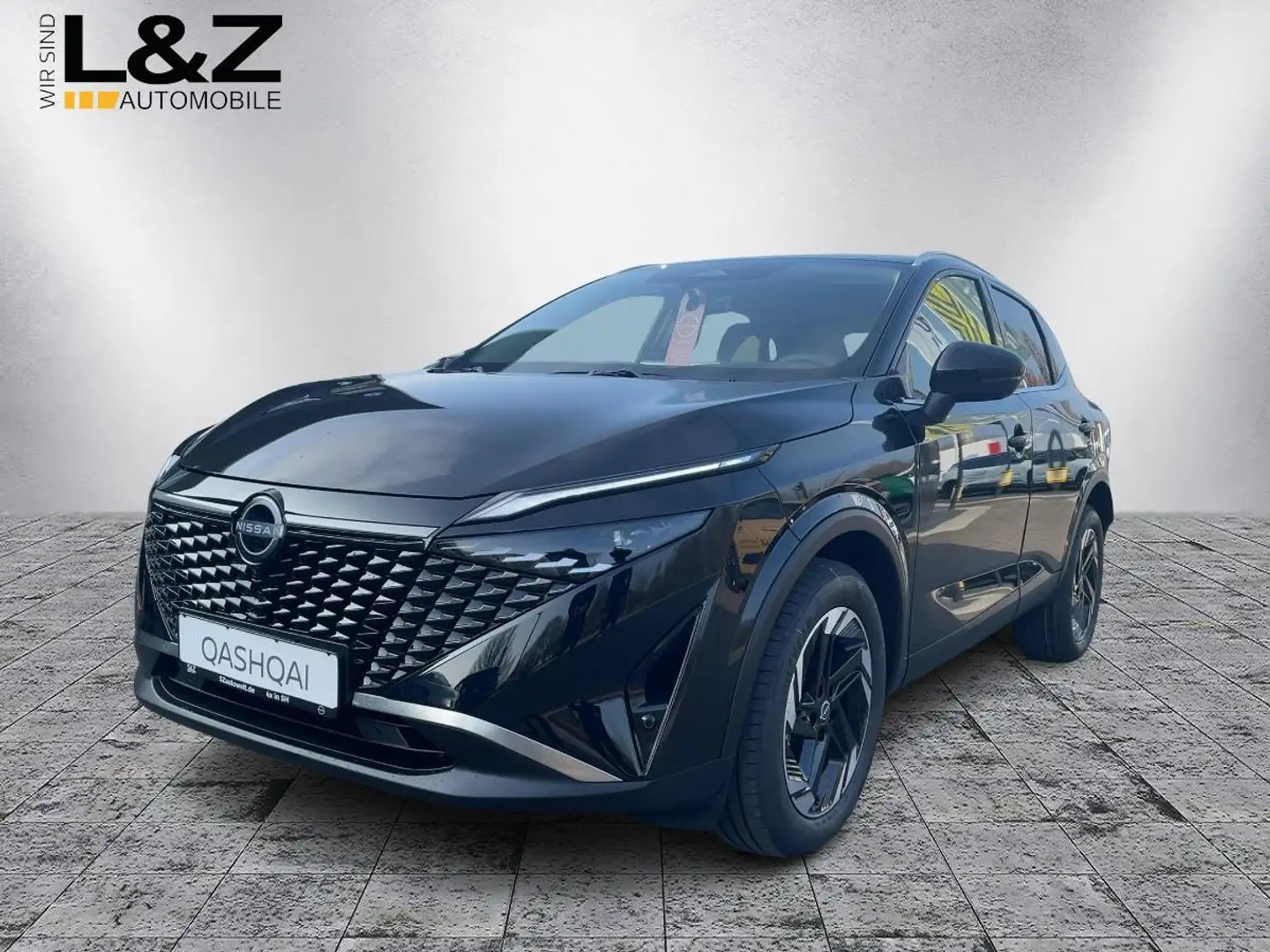 Nissan Qashqai N-Connecta Mild-Hybrid 158PS Aut. HeadUp Schwarz - 1