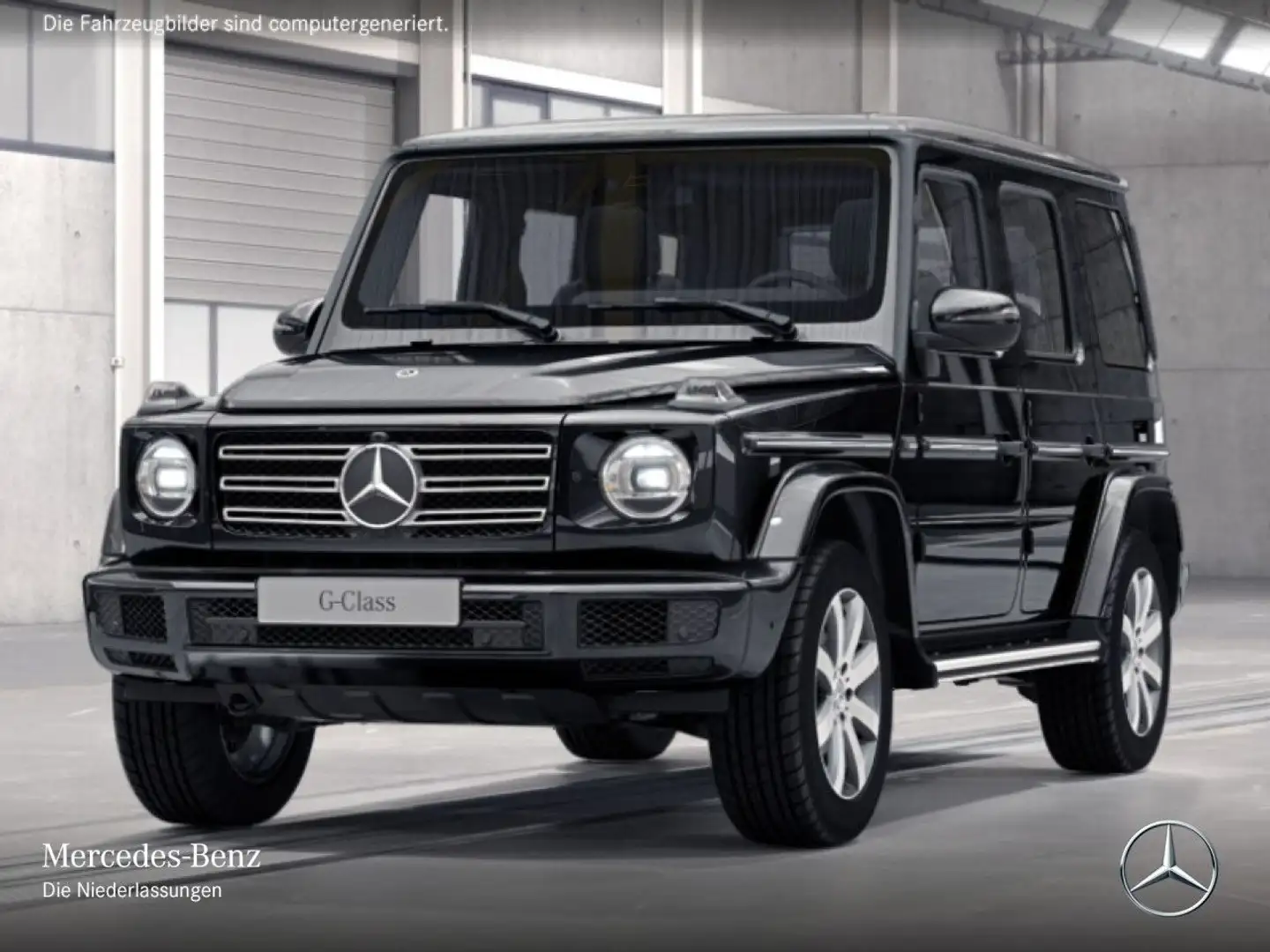 Mercedes-Benz G 350 d GSD+AHK+STHZG+FAHRASS+KAMERA+19"+SPUR+TOTW Schwarz - 2