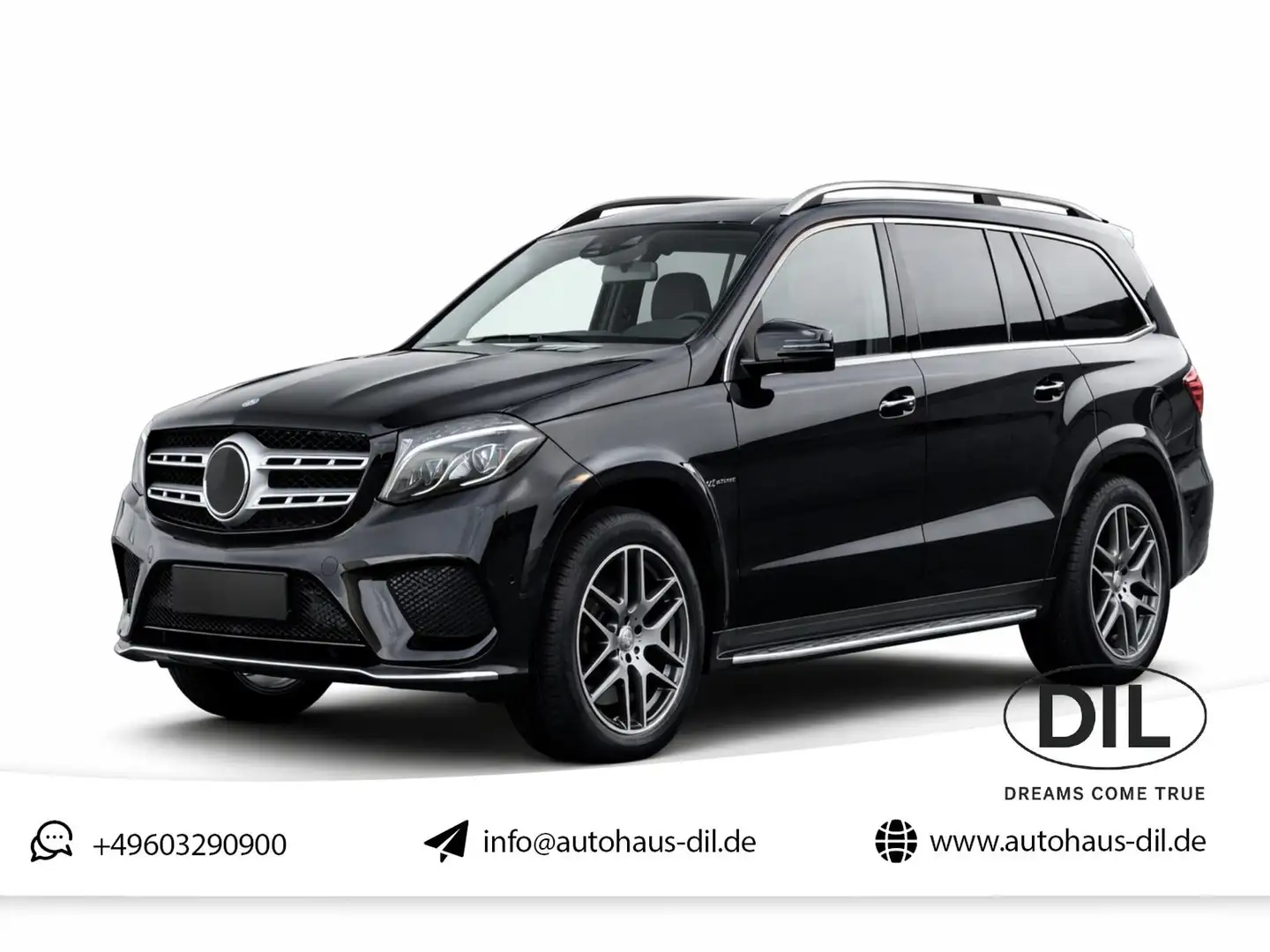 Mercedes-Benz GLS 500 4Matic *7 SITZER*360 KAMERA*AMG* Schwarz - 1