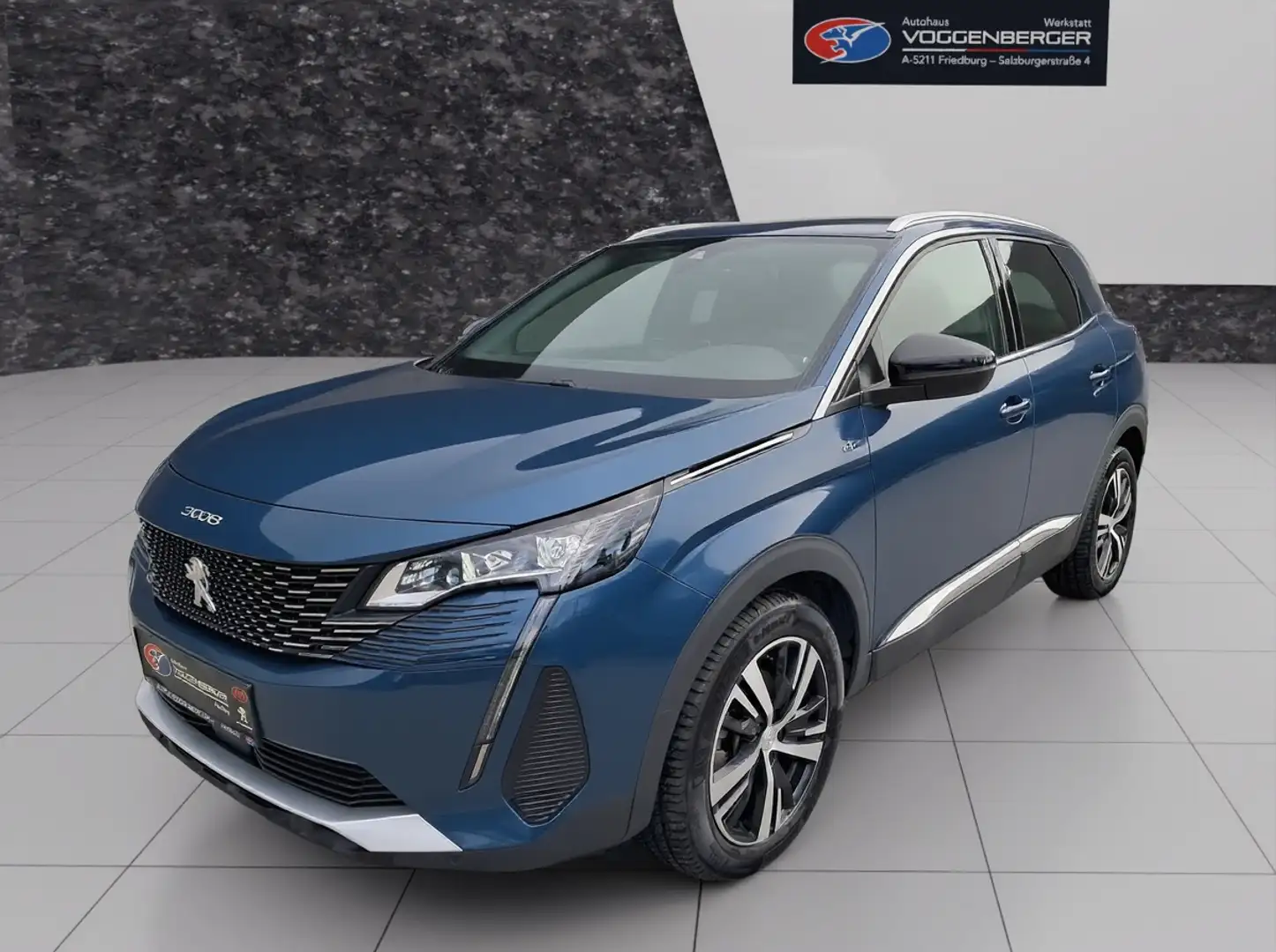 Peugeot 3008 GT wie Neu RCam SH ACC PDK Nav... Blau - 1