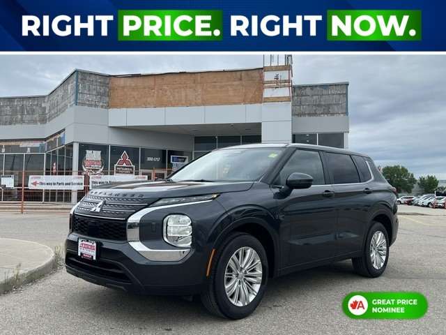 Gray 2024 Mitsubishi Outlander SUV / Crossover All-Wheel Drive Automatic