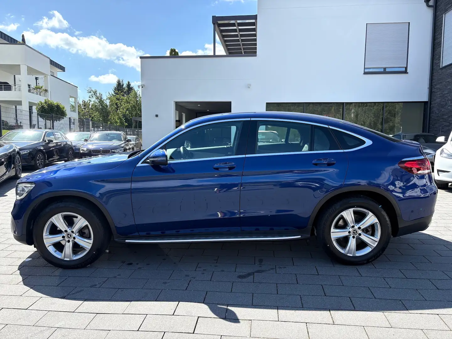 Mercedes-Benz GLC 220 d COUPE LEDER KAMERA LED 1.HAND Blu/Azzurro - 2