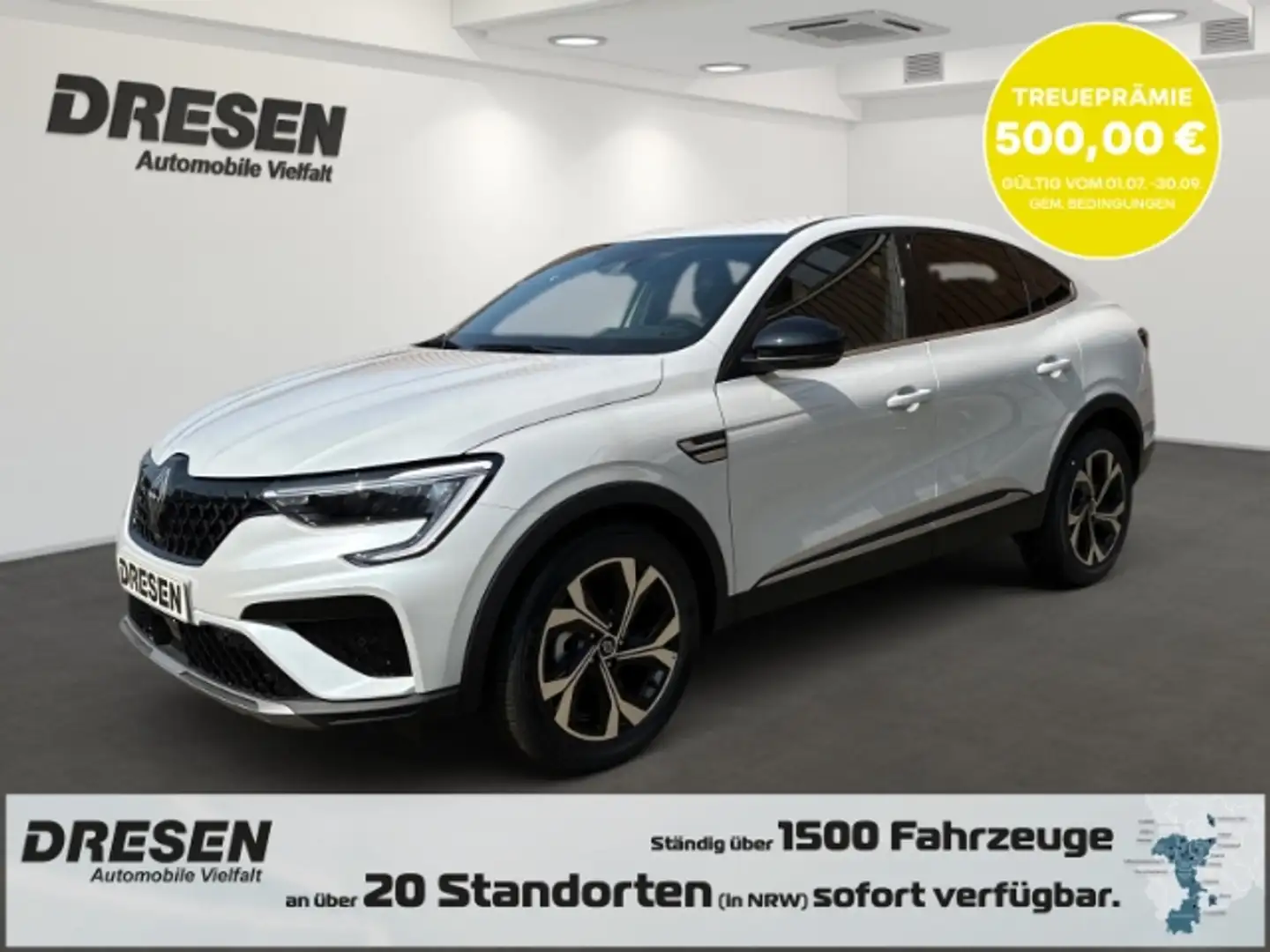 Renault Arkana 1.3 TCe 140 EDC Mild-Hybrid EU6e TECHNO KEYLESS PD Weiß - 1