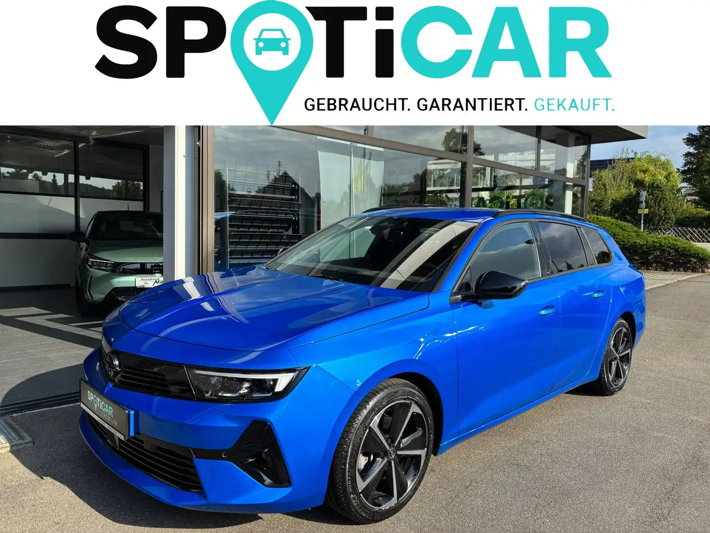 Opel Astra L ST GS 1.2T MATRIX+NAVI+HUD+KLIMAAUT.+SHZ Blauw - 1