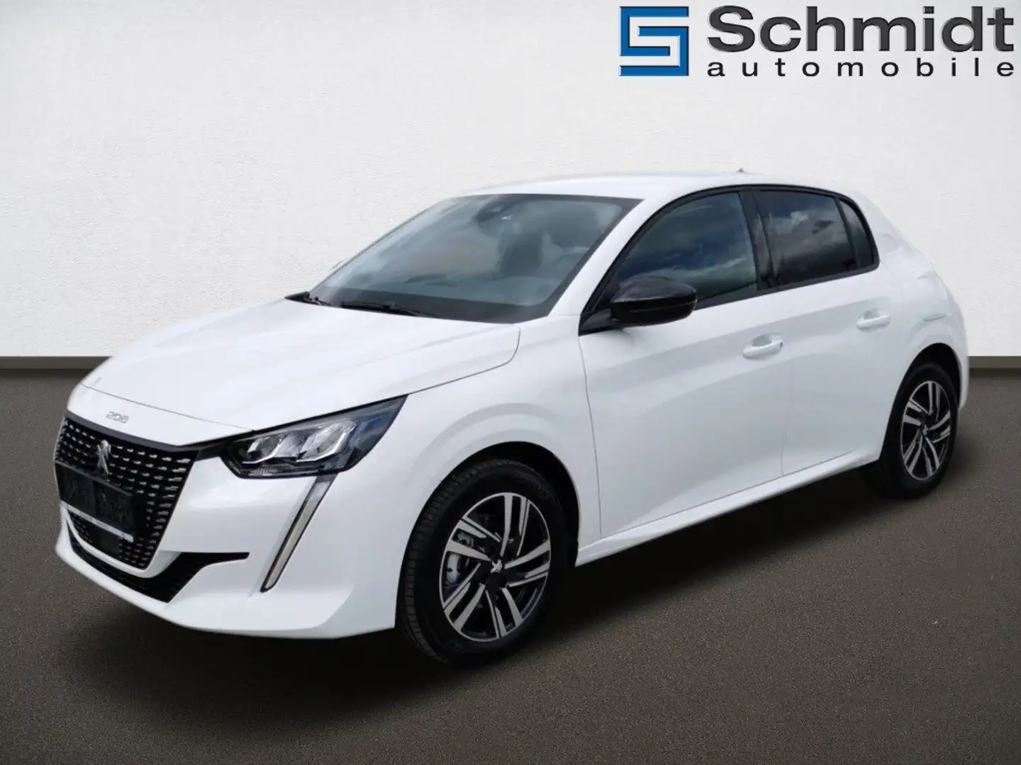 Peugeot 208 Allure Pack BlueHDi 100 S&S Bílá - 2