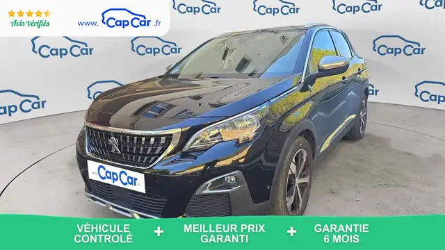 2018 Peugeot 3008 in Black for sale