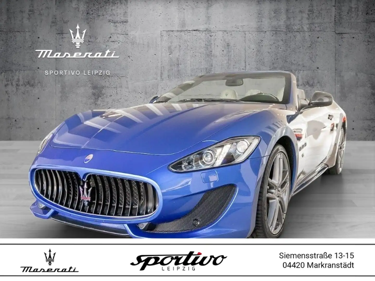 Maserati GranCabrio Sport Carbon Blue - 1