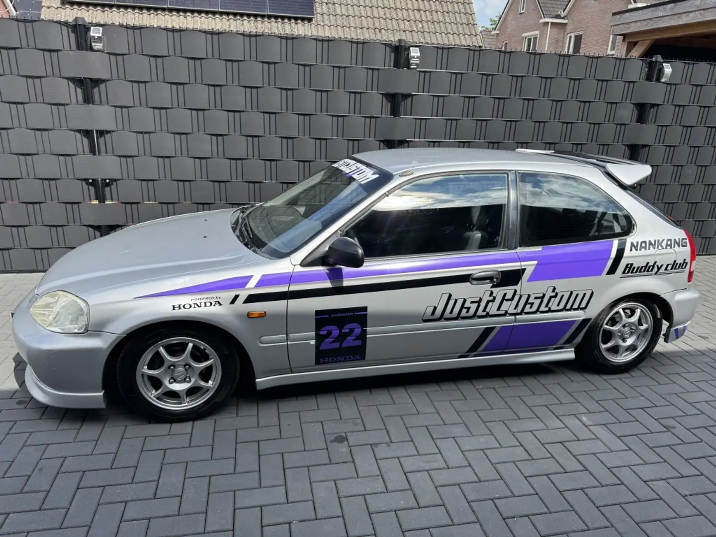 Honda Civic 1.4i Silverstone| JDM| SCHROEFSET| UNIEKE AUTO| 11 Grijs - 2