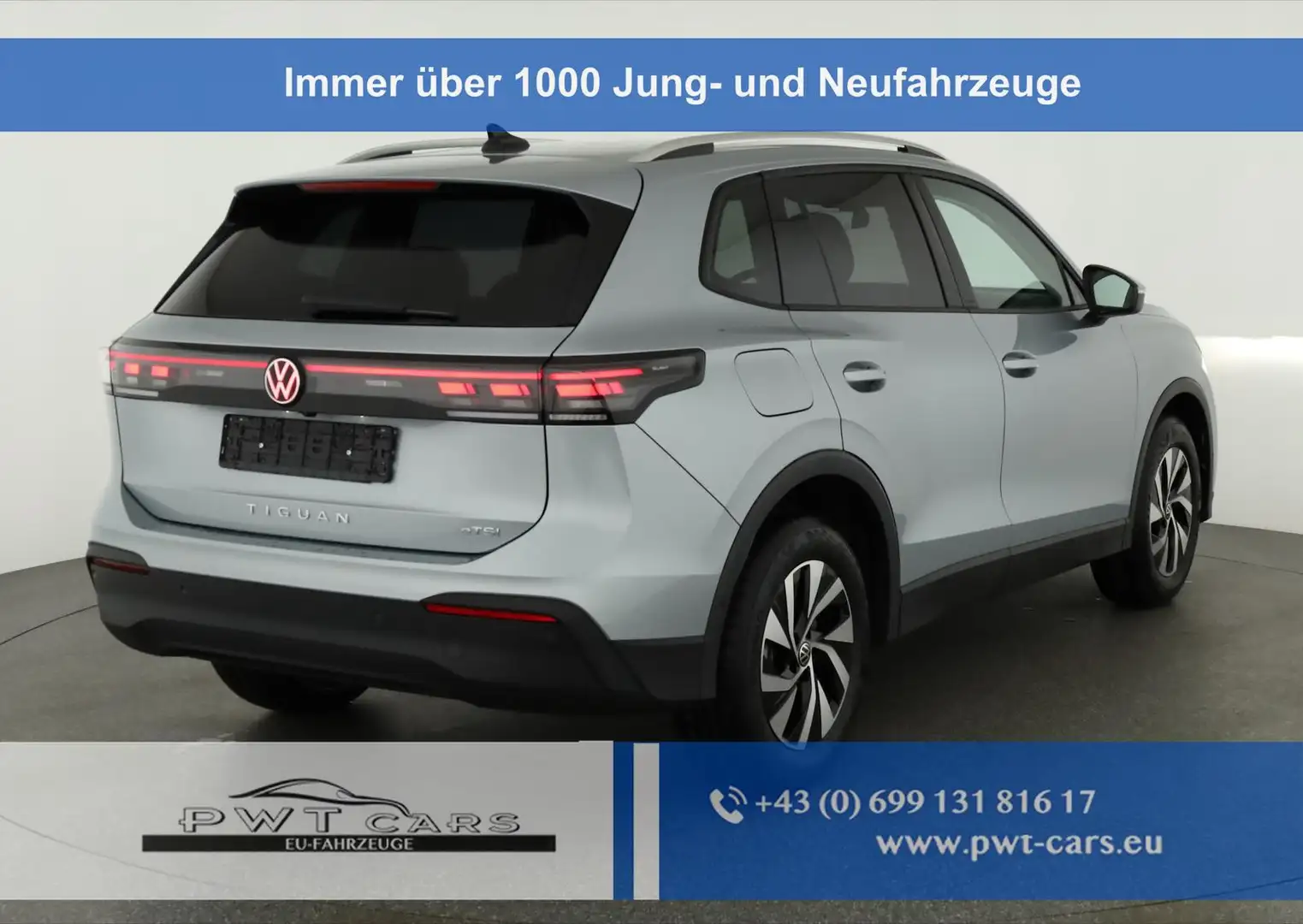 Volkswagen Tiguan 1.5 eTSI 110 kW Life DSG Life, Navi, AHK, easyO... Silber - 1