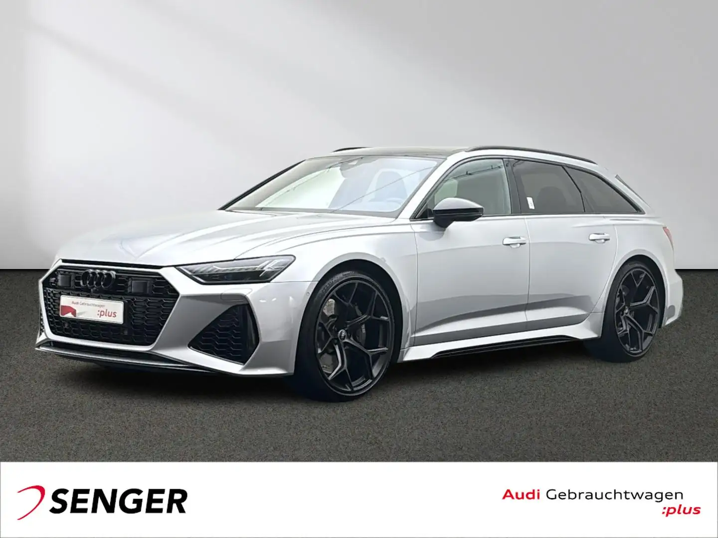 Audi RS6 Avant performance 4.0 TFSI quattro Pano B&O AHK HU Plateado - 1