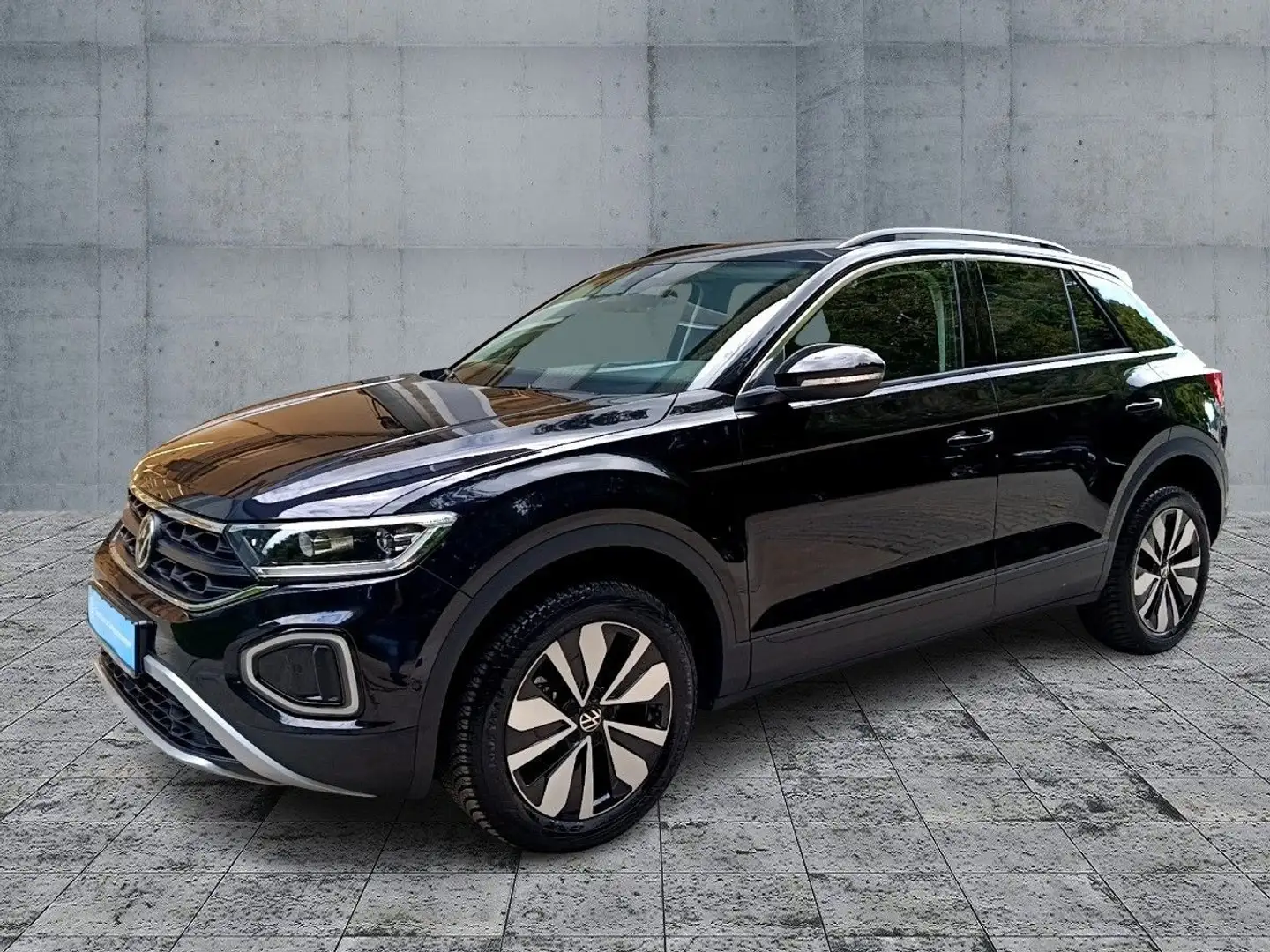 Volkswagen T-Roc 1.0 TSI GOAL 5JG+LEDplus+NAVI+STDHZG+ACC Schwarz - 2
