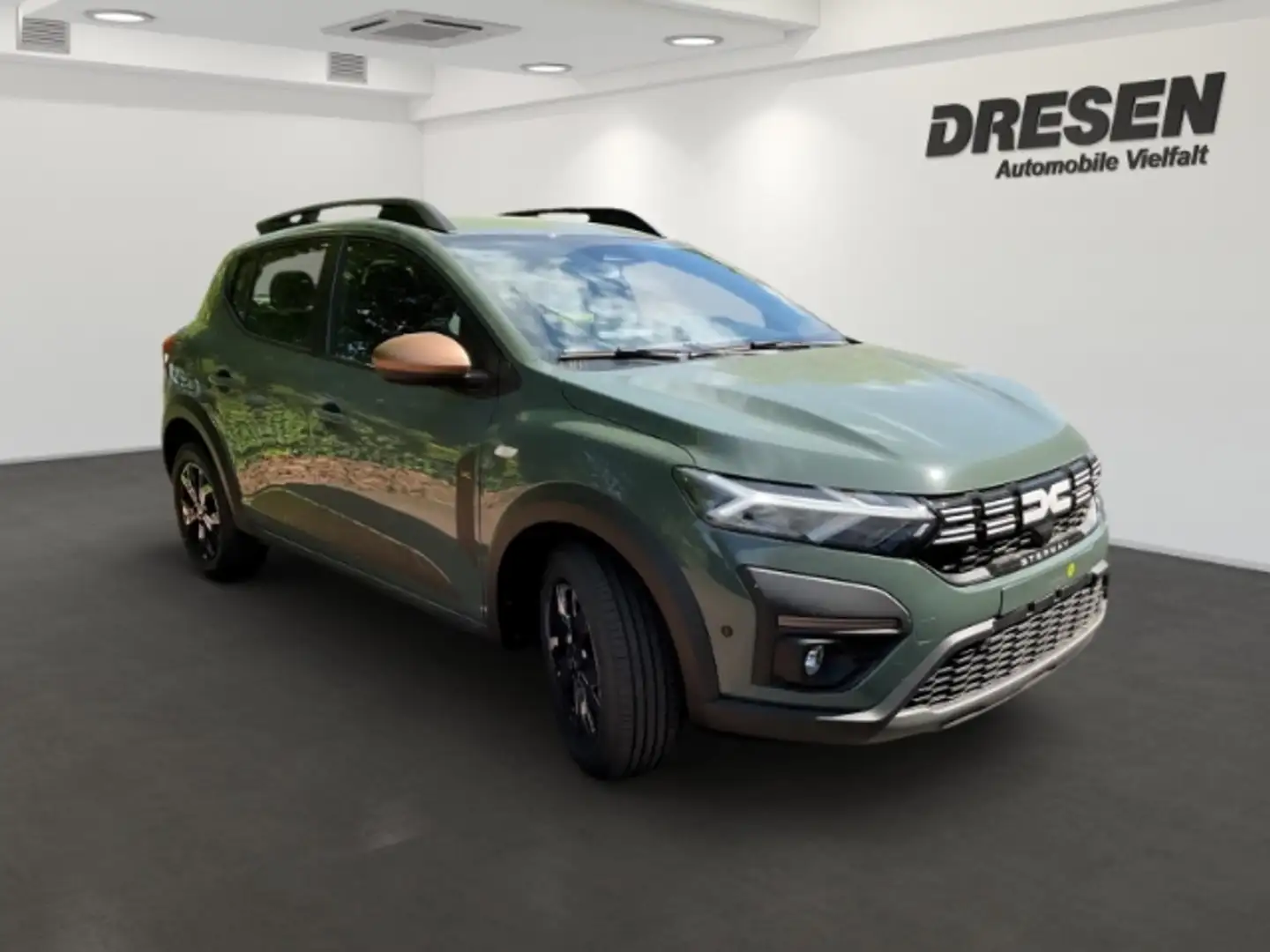 Dacia Sandero Stepway Extreme 1.0 TCe 110 SITZHEIZUNG NAVI TOTER Grün - 2