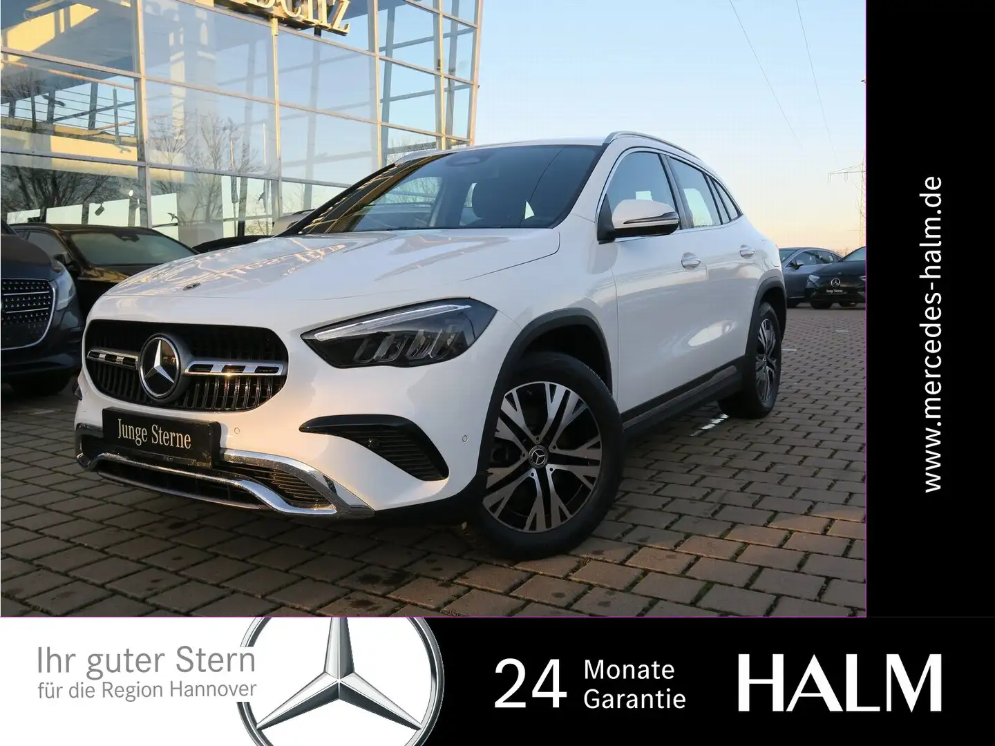 Mercedes-Benz GLA 250 e Progressive Advanced Plus AHK Easy-Pack Weiß - 1
