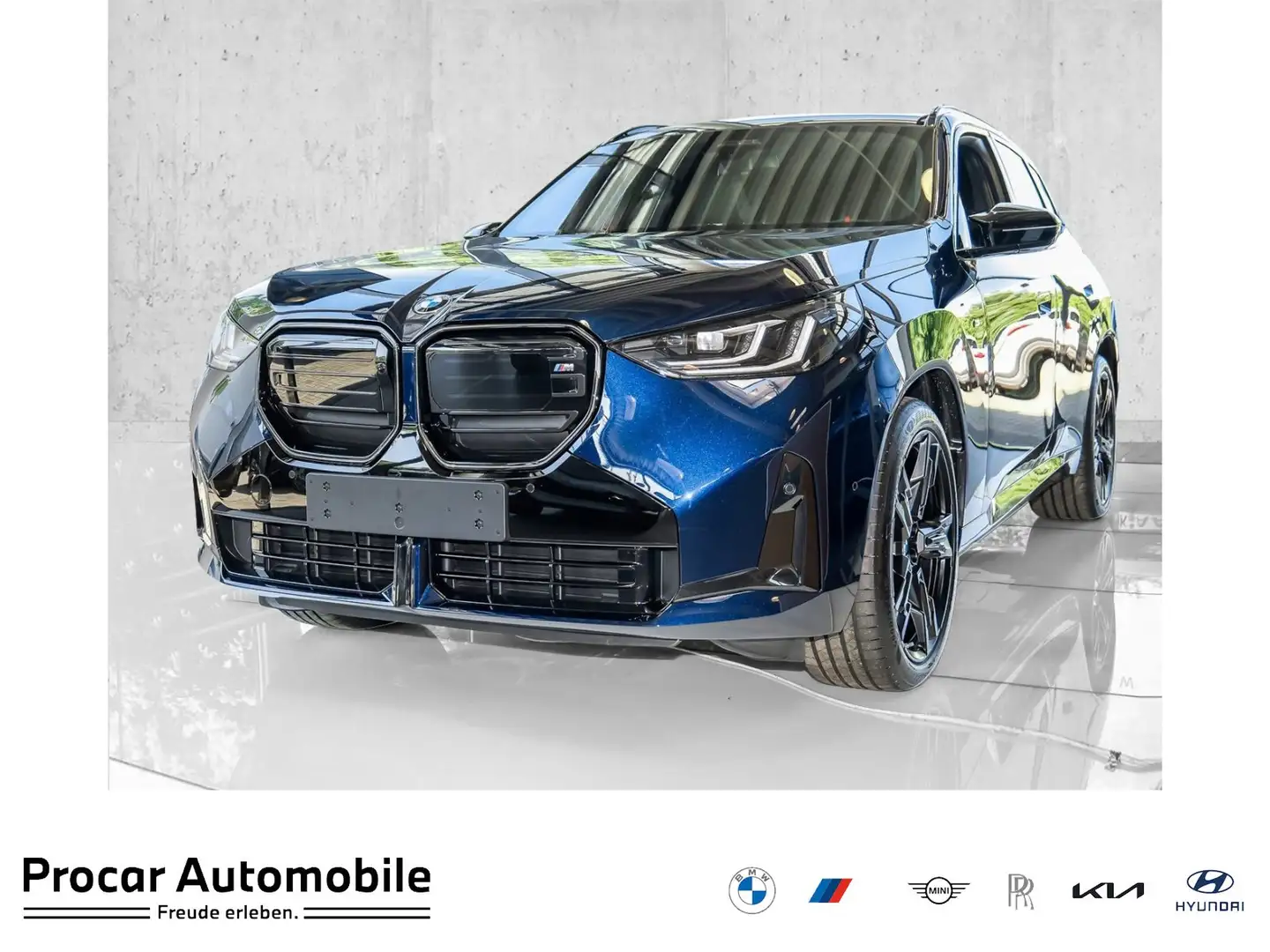 BMW X3 M 50 xDrive M Sport Pro HUD+PANO+AHK+ACC+Standhzg.+H Modrá - 1