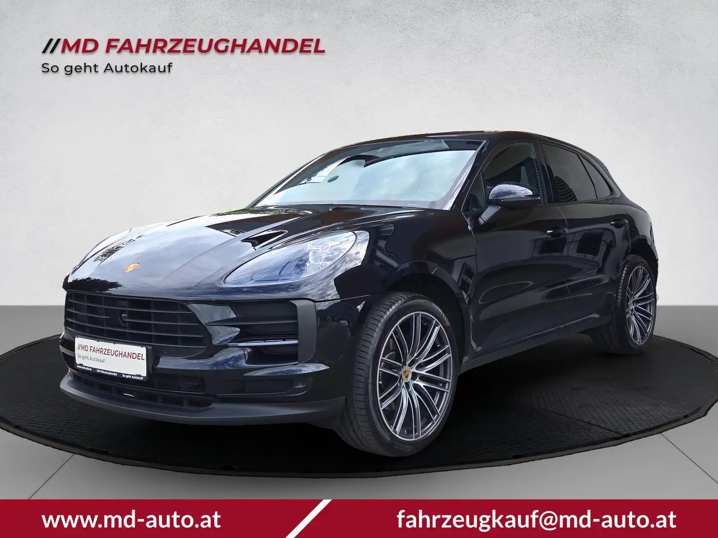 Porsche Macan Panoramadach, Sitzheizung und Belüftung, AHK, A... Schwarz - 1