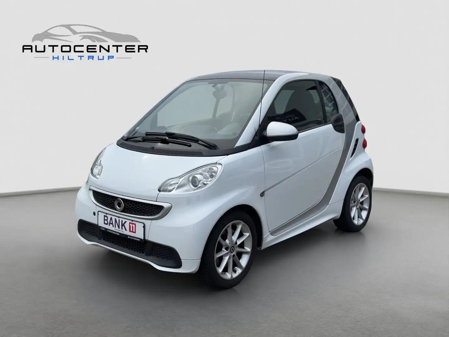smart forTwo fortwo coupe/Klima/SHZ/Scheckheft/Panoram Weiß - 1