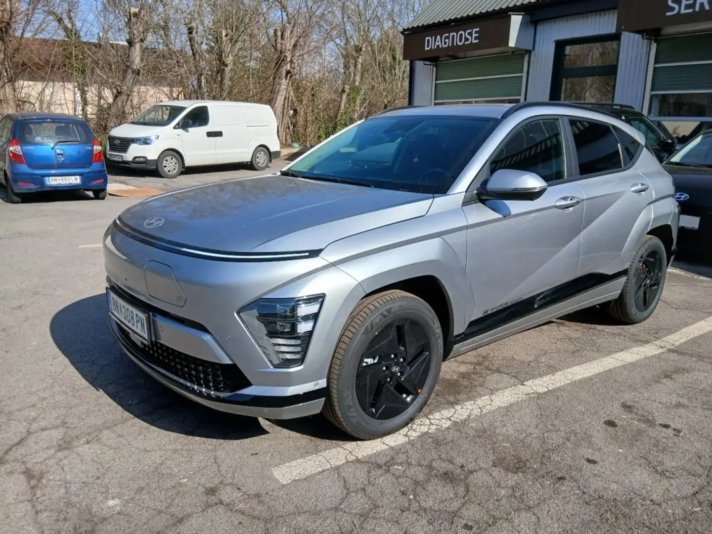 Hyundai KONA EV (SX2) GO 64,8 kWh k6eg2-PP1/P6-OO5 Silber - 1