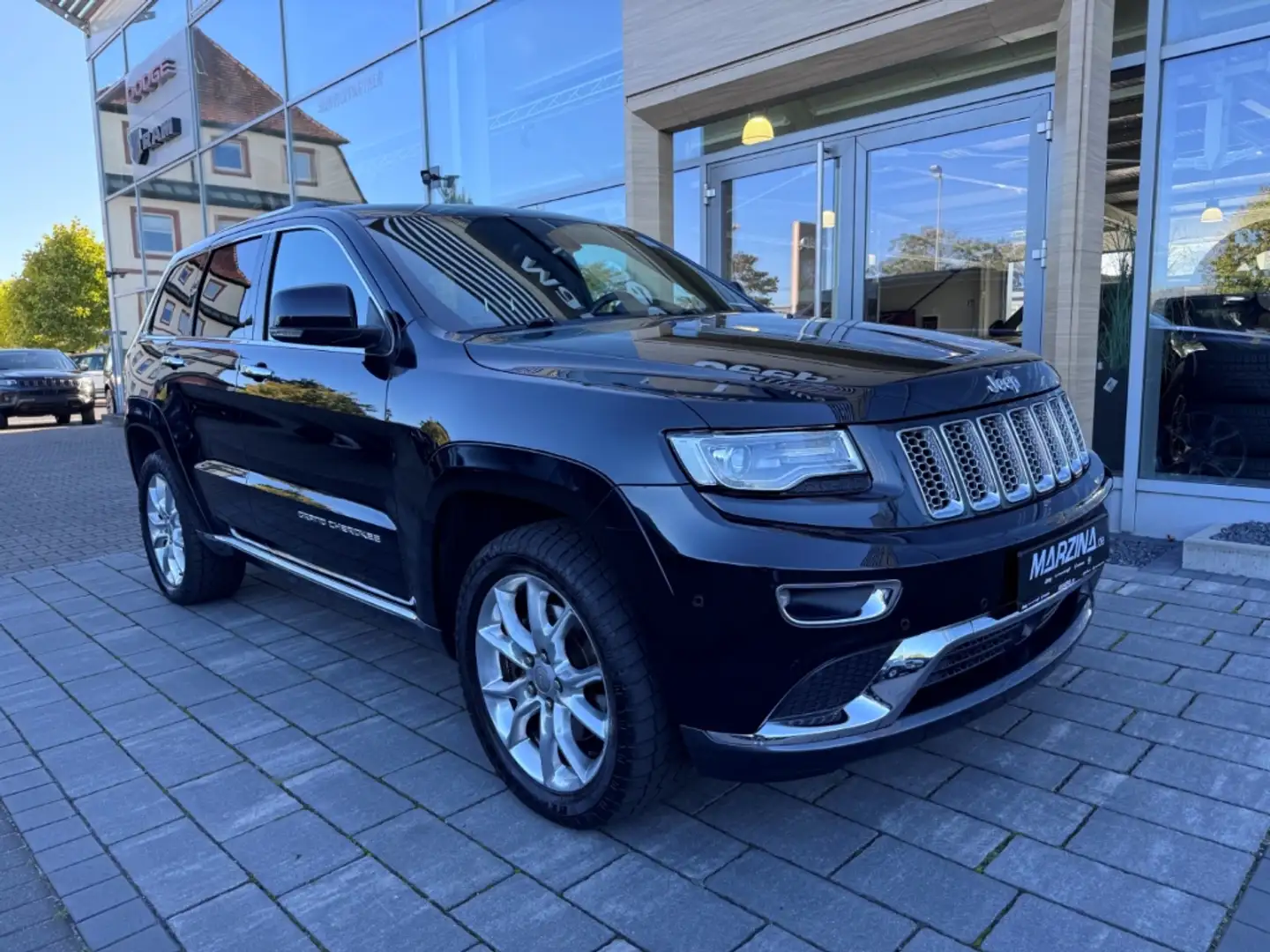 Jeep Grand Cherokee 3.0 CRD Summit Park-Assistent Luftfederung El. Pan Noir - 2