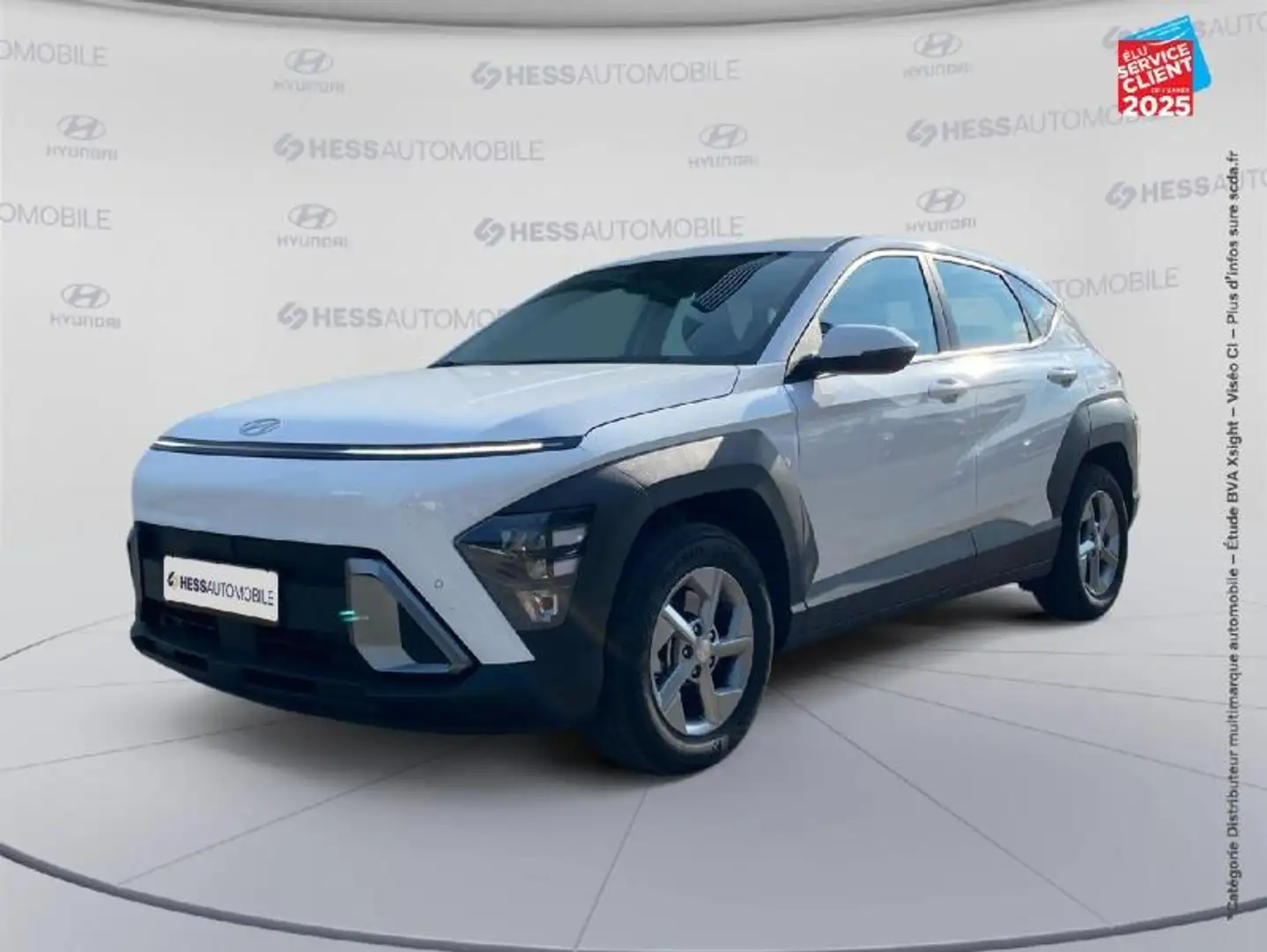 Hyundai KONA 1.6 GDi 129ch Hybrid Intuitive DCT-6 Blanc - 1