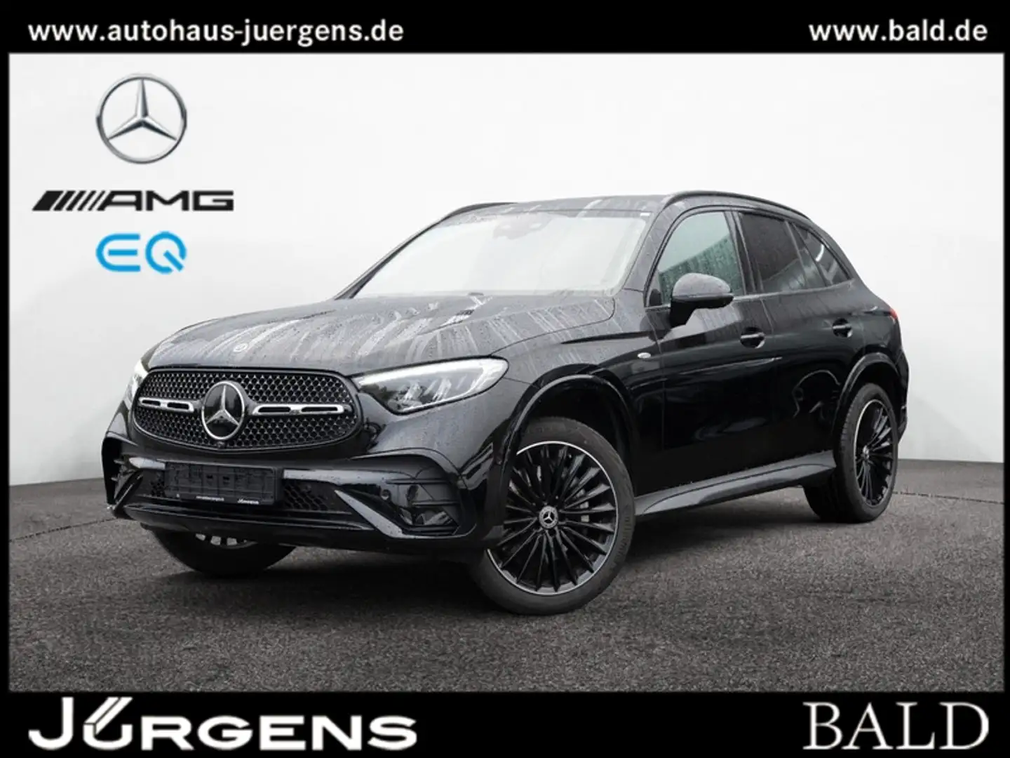 Mercedes-Benz GLC 300 de 4M AMG-Sport/Pano/Burm/AHK/Distr/Memo Schwarz - 1