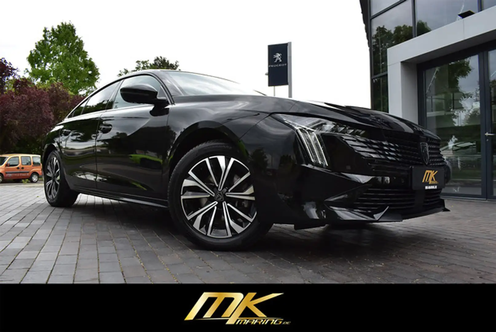 Peugeot 508 PT 130 EAT8 ALLURE*MATRIX*FACELIFT*CARPLAY* crna - 2