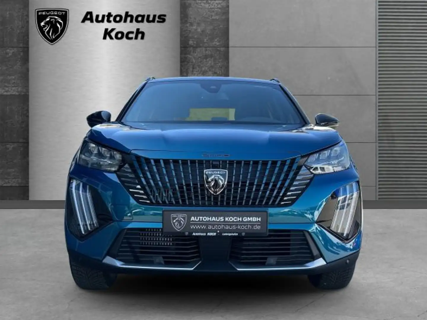 Peugeot 2008 Hybrid 136 e-DSC GT Bleu - 2