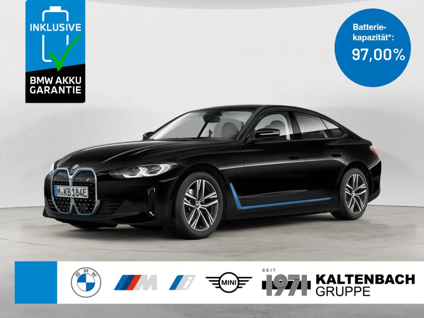 BMW i4 Gran Coupe 40 eDrive 360° LASER LED NAVI Schwarz - 1