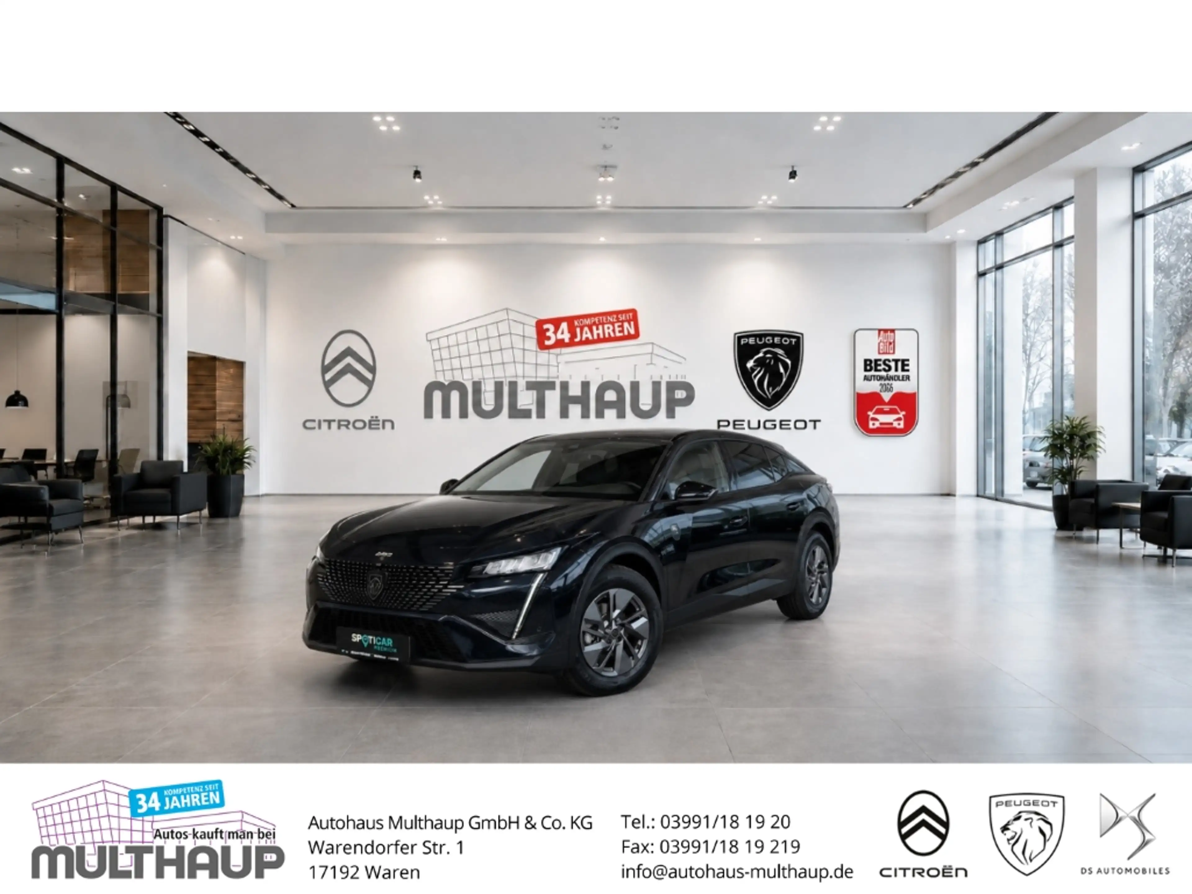 Peugeot 408 Hybrid 145 Allure LED 360 Kamera