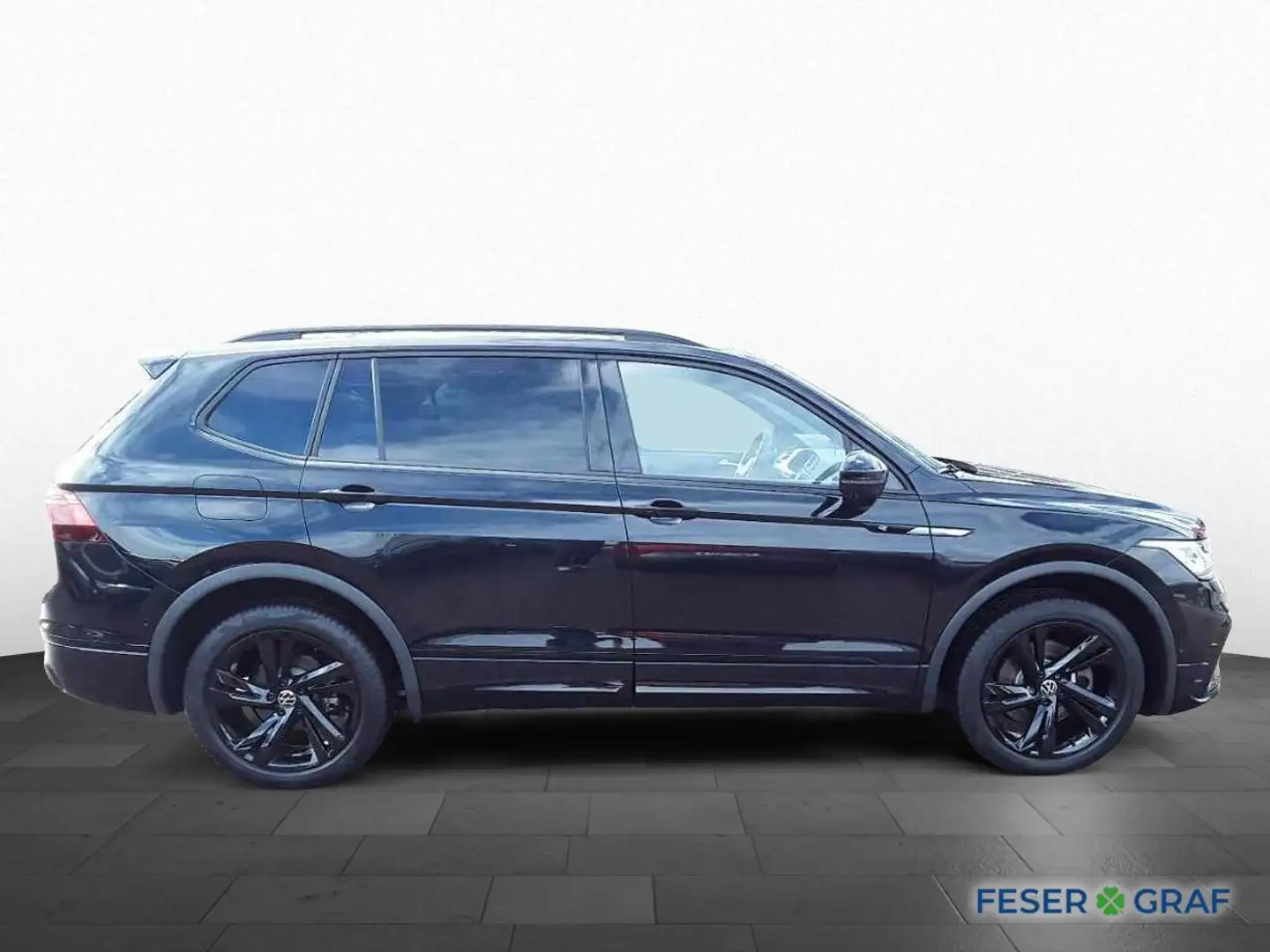 Volkswagen Tiguan Allspace 2.0 TDI DSG R-Line 4M BLACK PANO Schwarz - 2