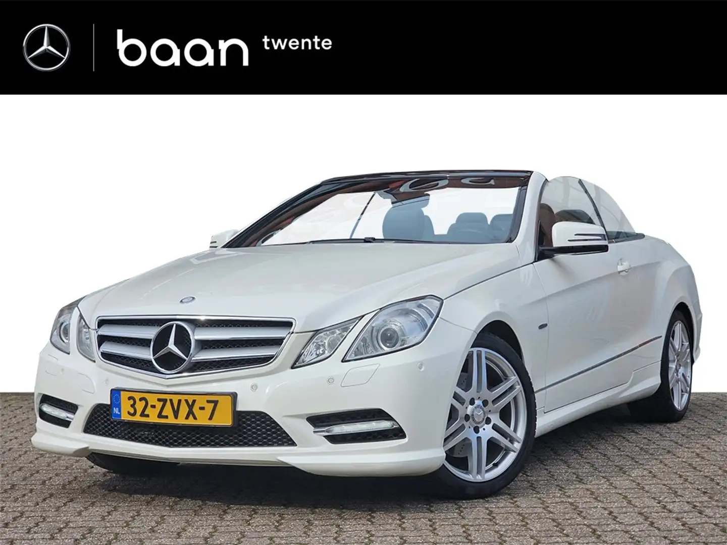 Mercedes-Benz E 200 E Cabriolet AMG Line Automaat | Stoelverwarming | Blanc - 1