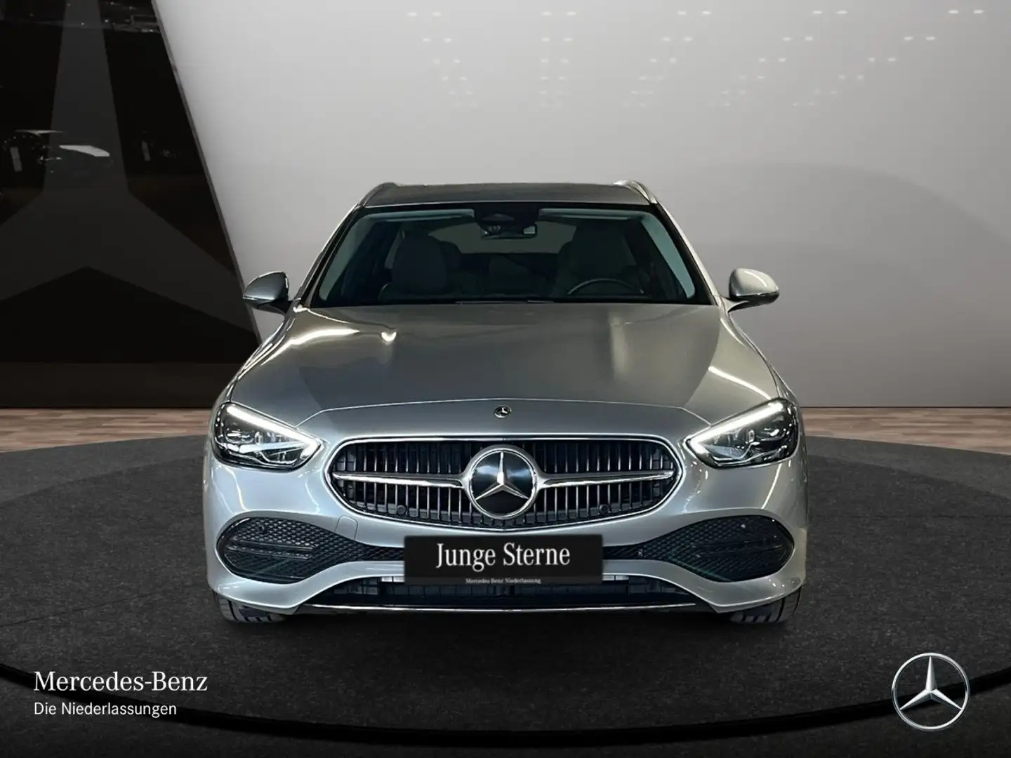 Mercedes-Benz C 200 T AVANTG+LED+KAMERA+TOTW+KEYLESS+9G Silber - 2